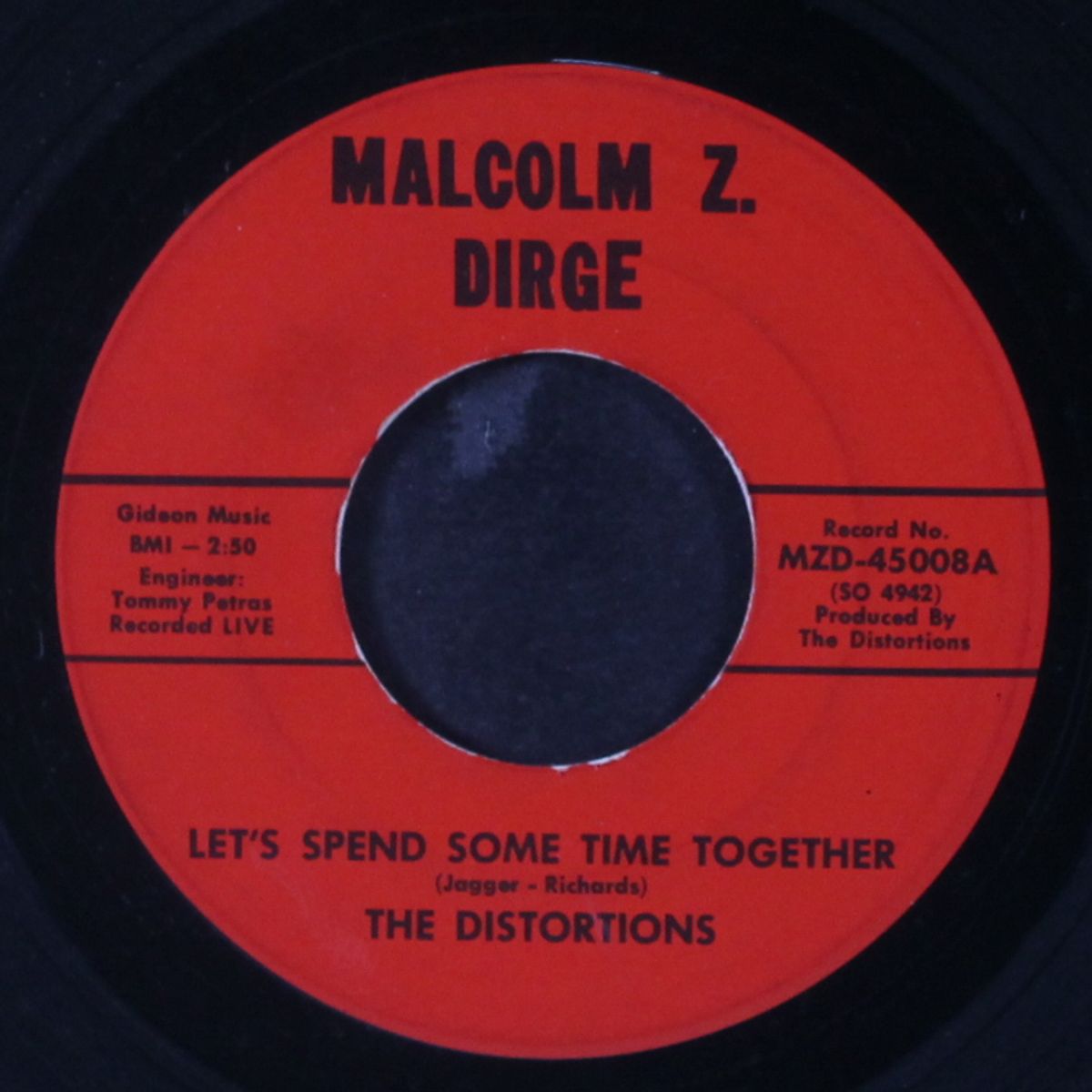let's spend some time together / gimme some lovin' by DISTORTIONS