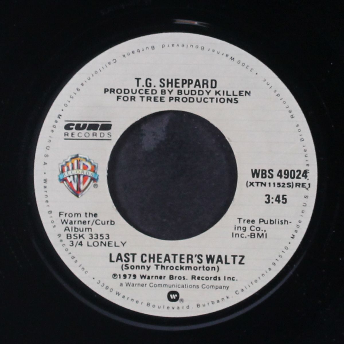last cheater's waltz / mono by T.G. SHEPPARD