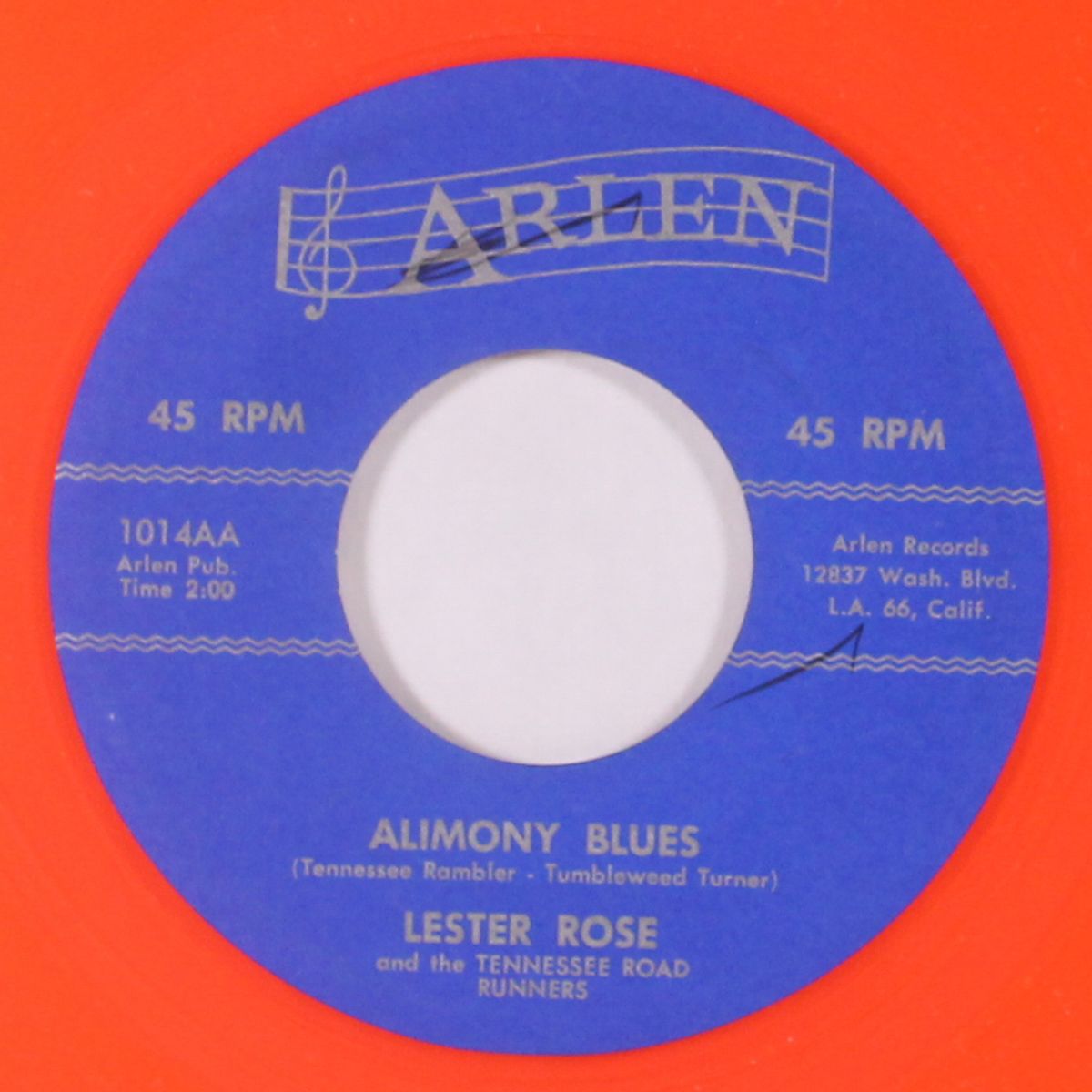 wino blues / alimony blues by LESTER ROSE