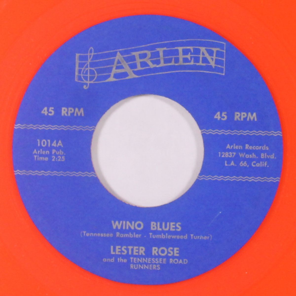 wino blues / alimony blues by LESTER ROSE