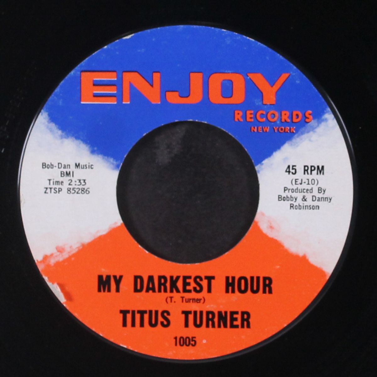 people sure act funny / my darkest hour by TITUS TURNER