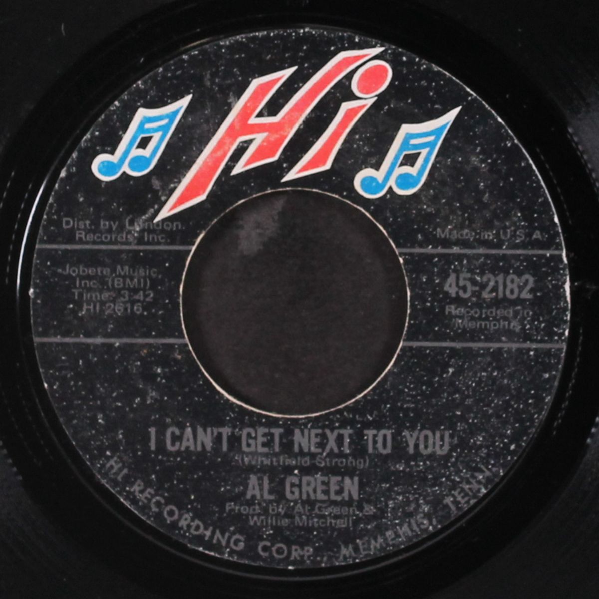 i can't get next to you / ride sally ride by AL GREEN
