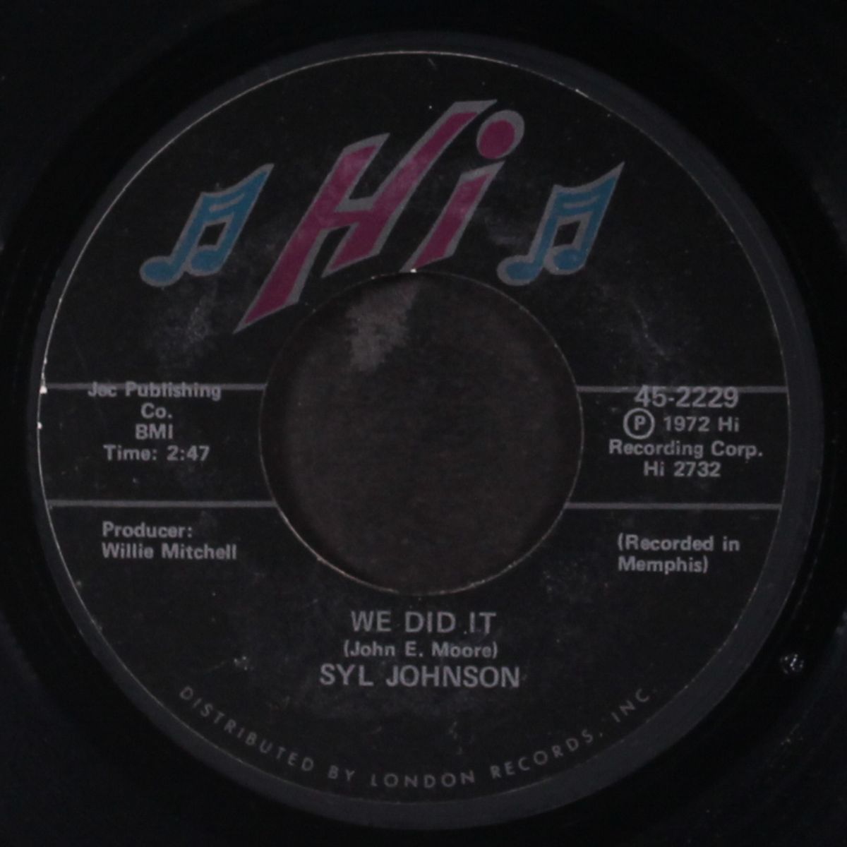 we did it / any way the wind blows by SYL JOHNSON