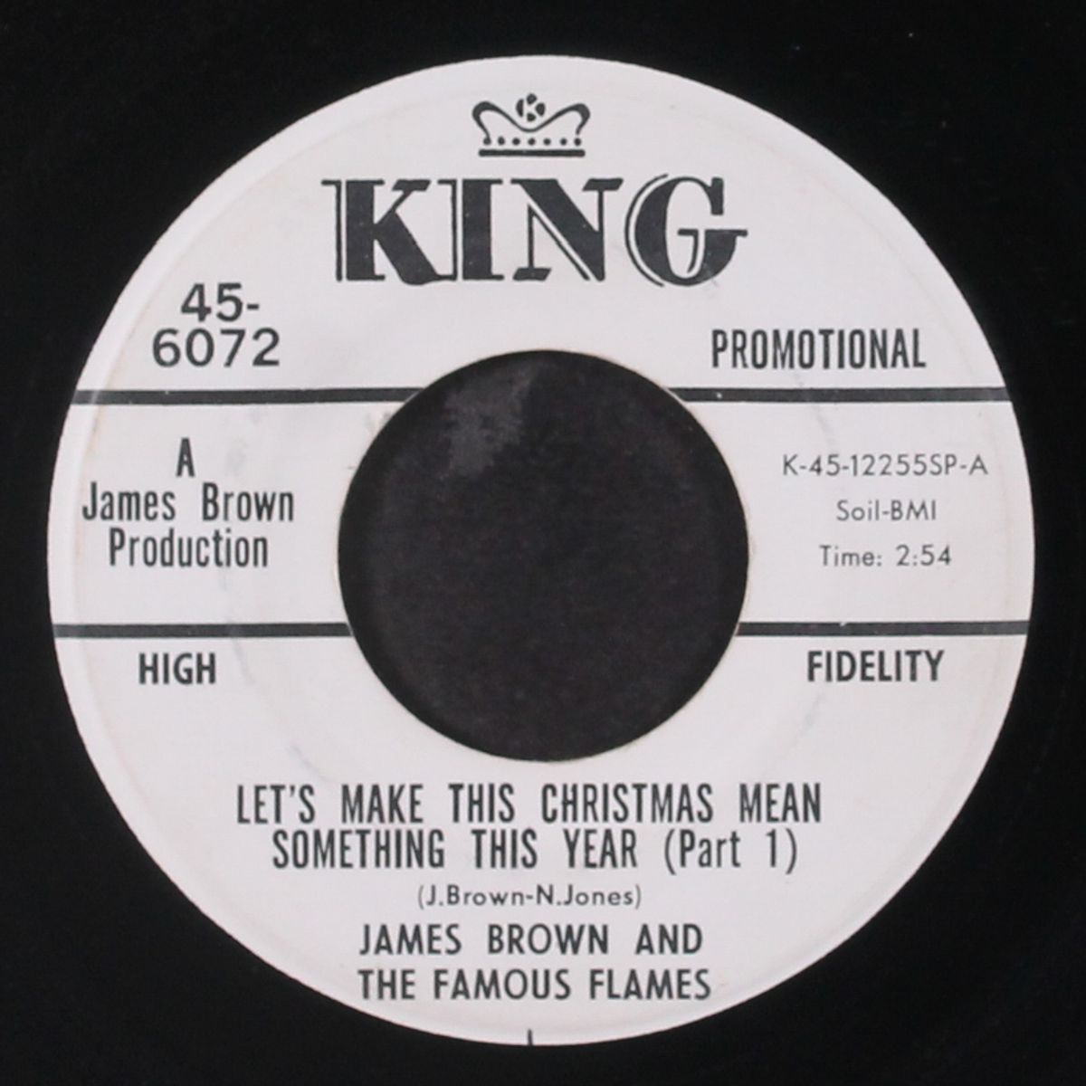 let's make this christmas mean something by JAMES BROWN
