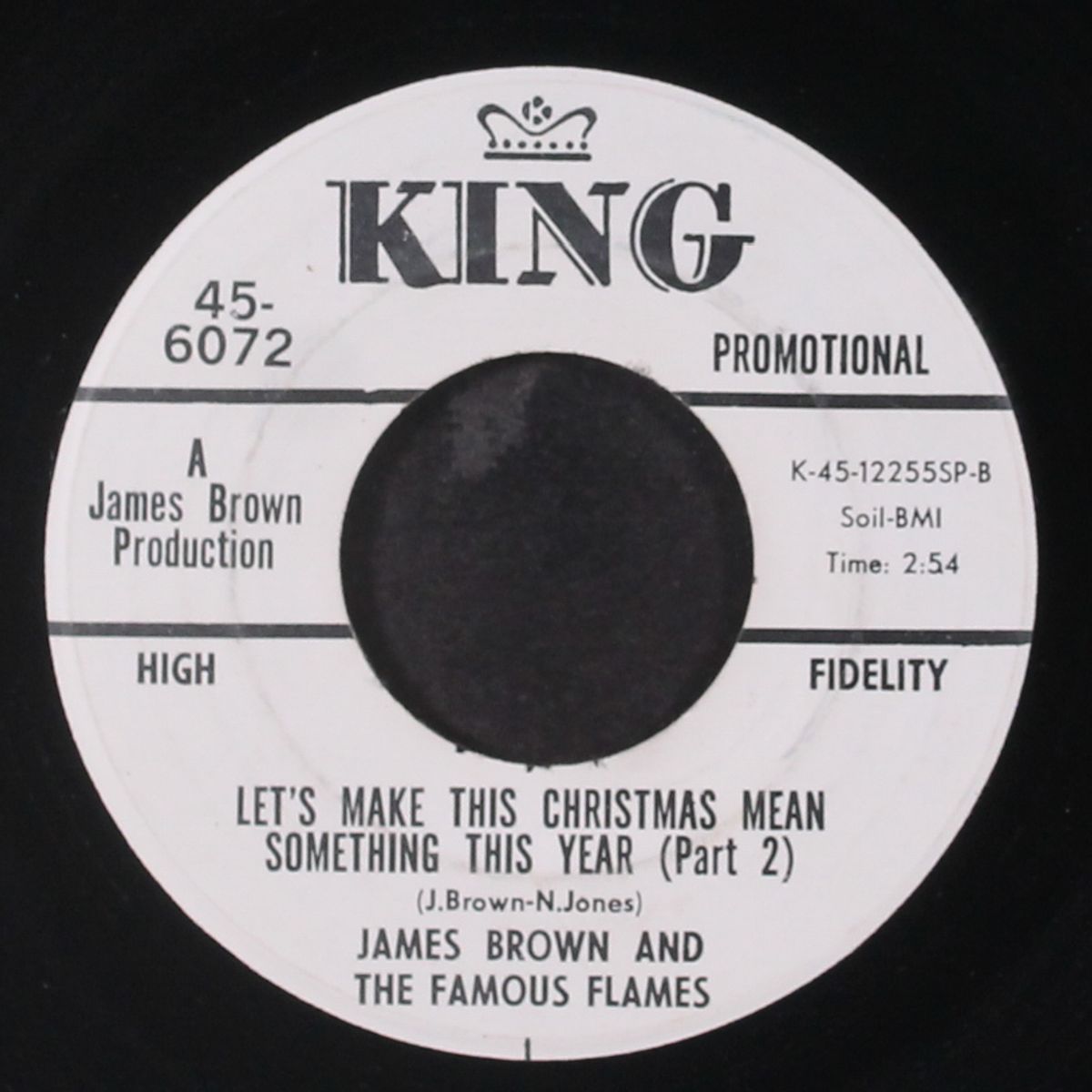 let's make this christmas mean something by JAMES BROWN