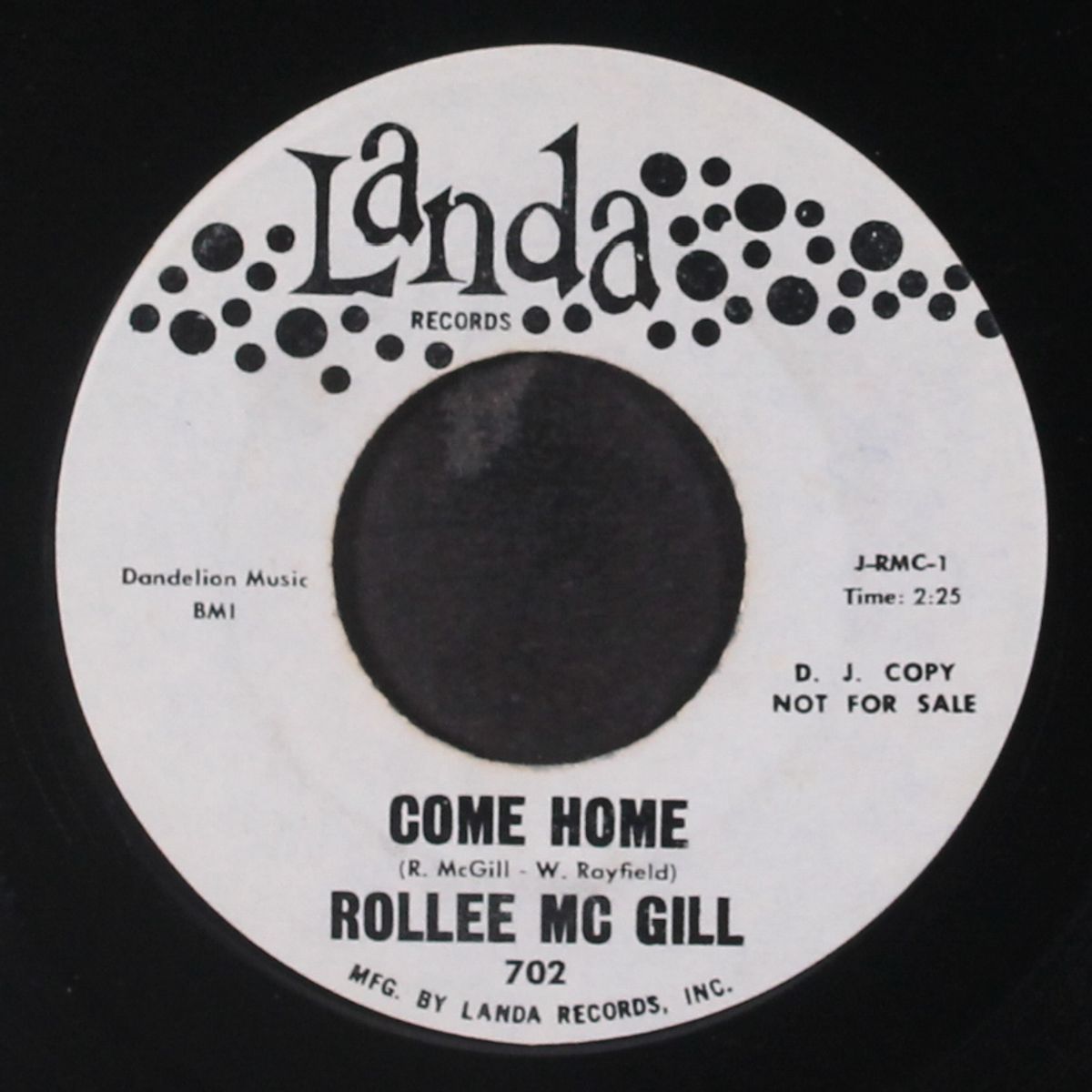 come home / you can keep it by ROLLEE MCGILL