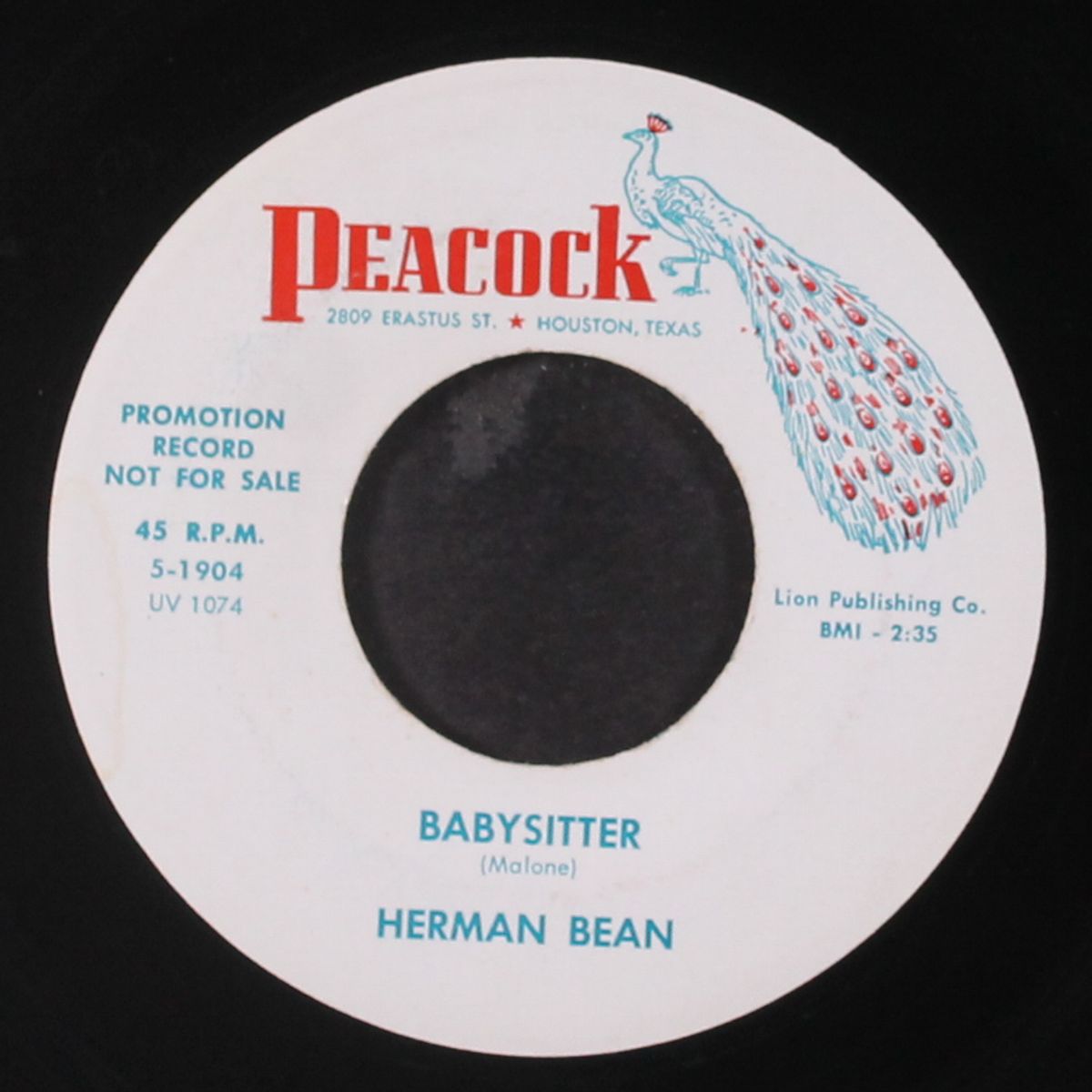 babysitter / doing fine by HERMAN BEAN