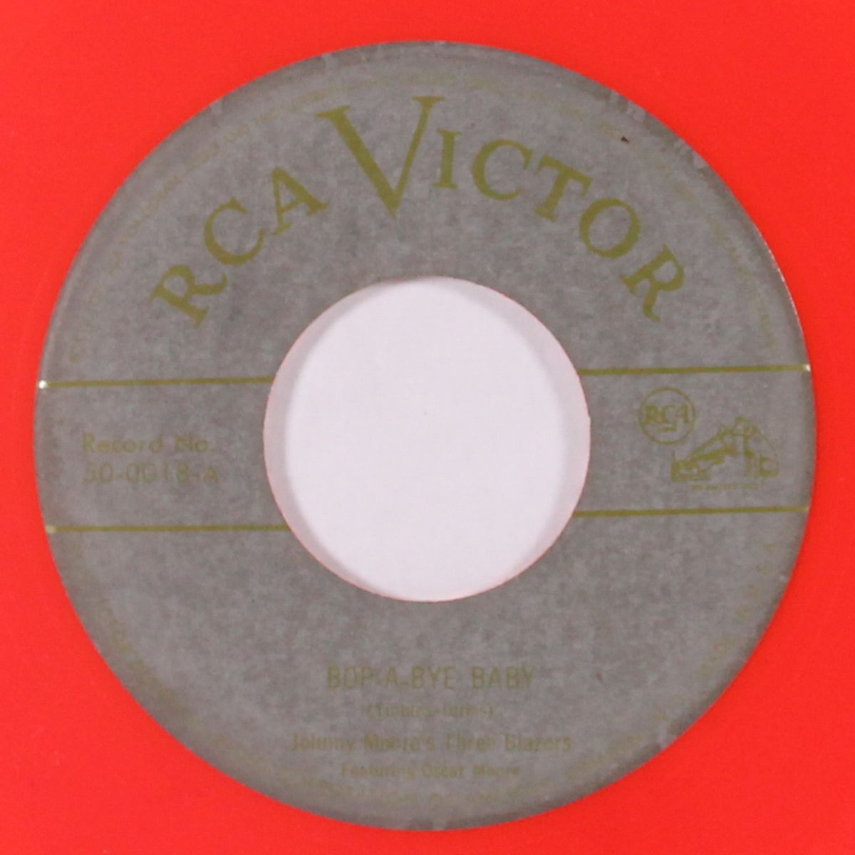 bop-a-bye baby by JOHNNY MOORE'S THREE BLAZERS