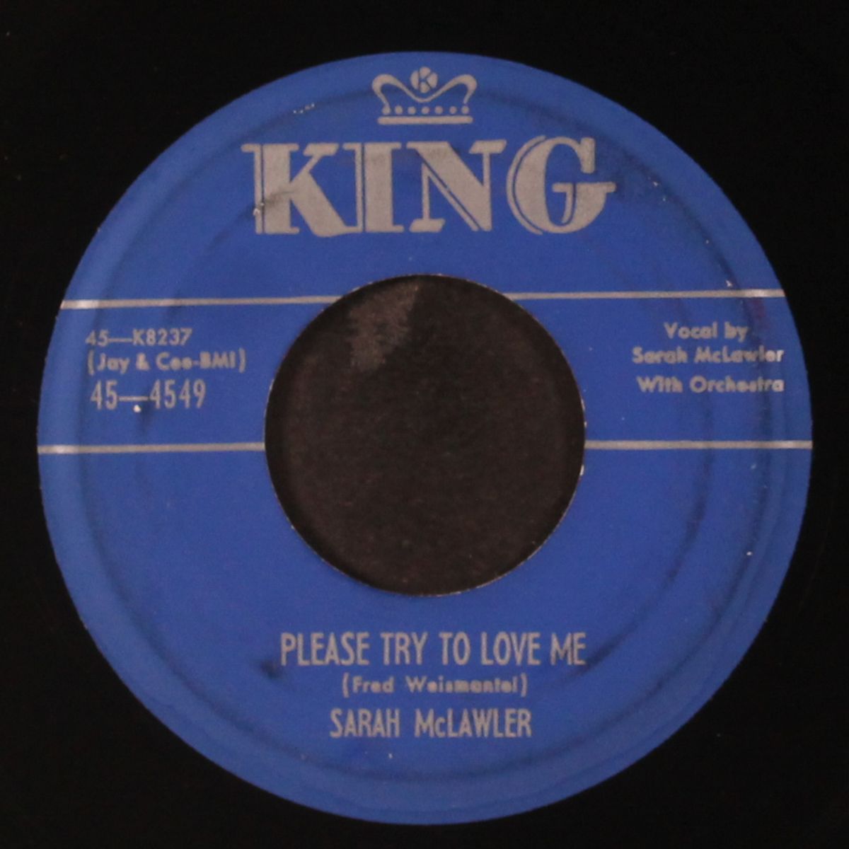 ready, willin' and able / please try to love me by SARAH MCLAWLER