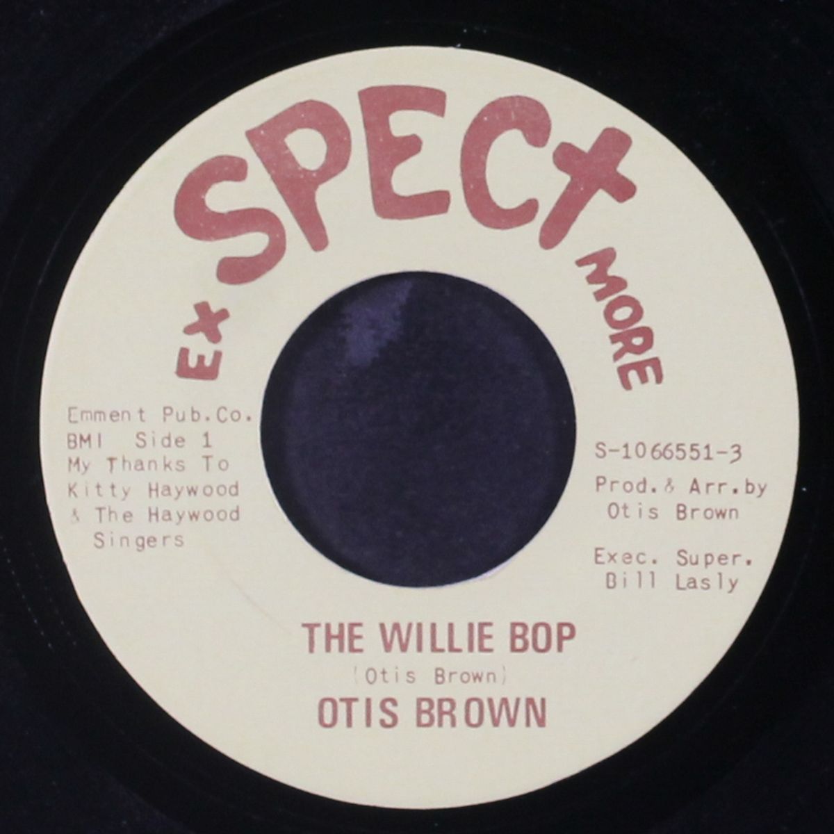 i don't wonn'a cry / the willie bop by OTIS BROWN