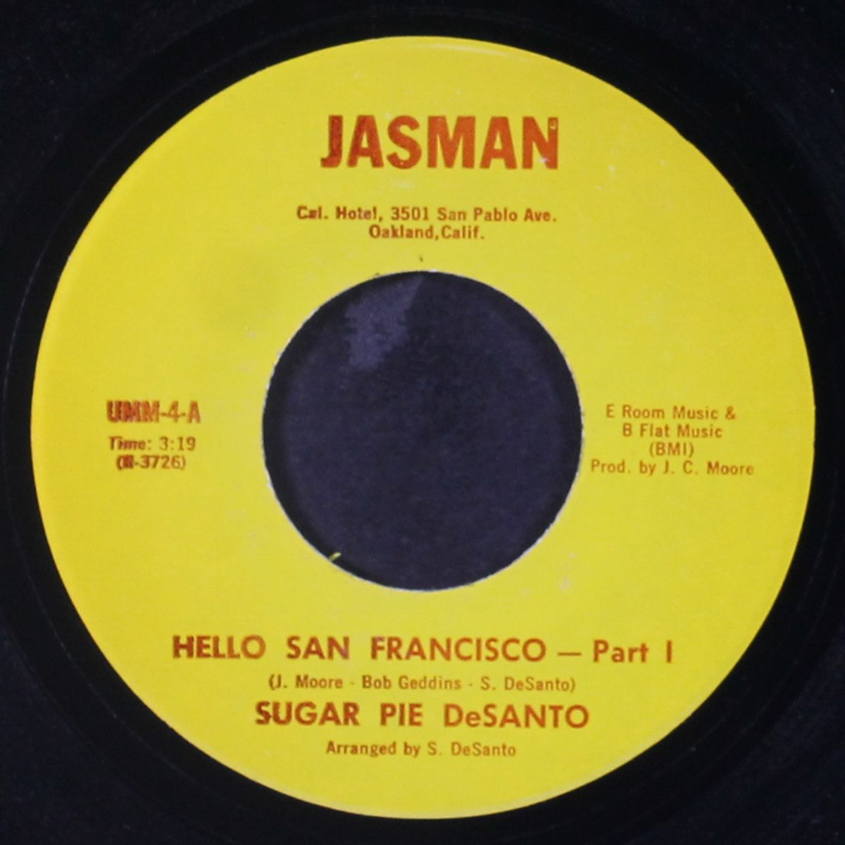 hello san francisco by SUGAR PIE DESANTO