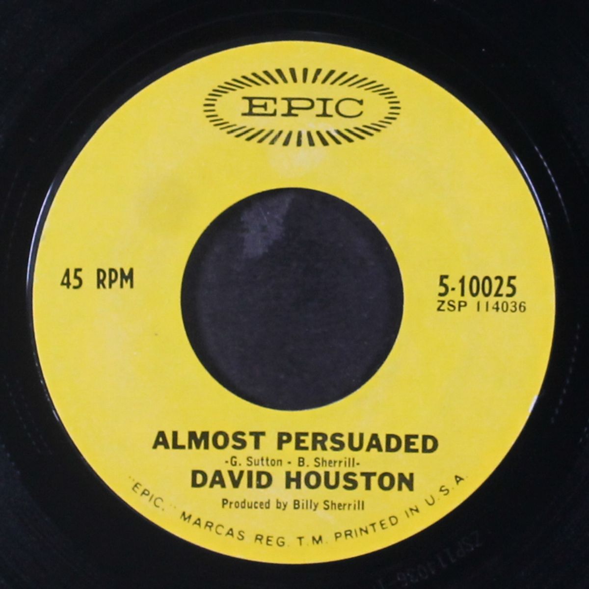 almost persuaded / we got love by DAVID HOUSTON