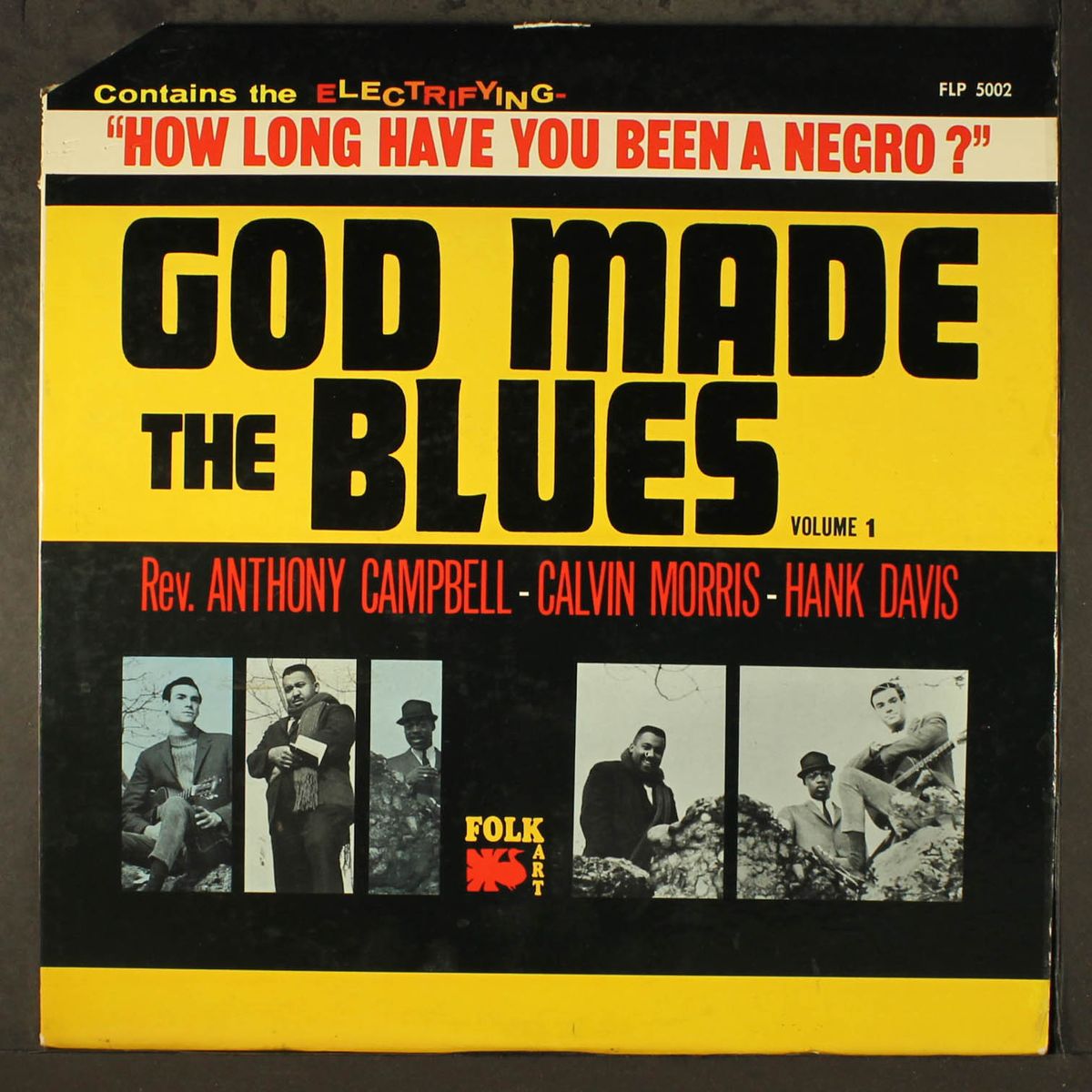 god made the blues, vol. 1 by REV. ANTHONY CAMPBELL, CALVIN MORRIS, HANK DAVIS