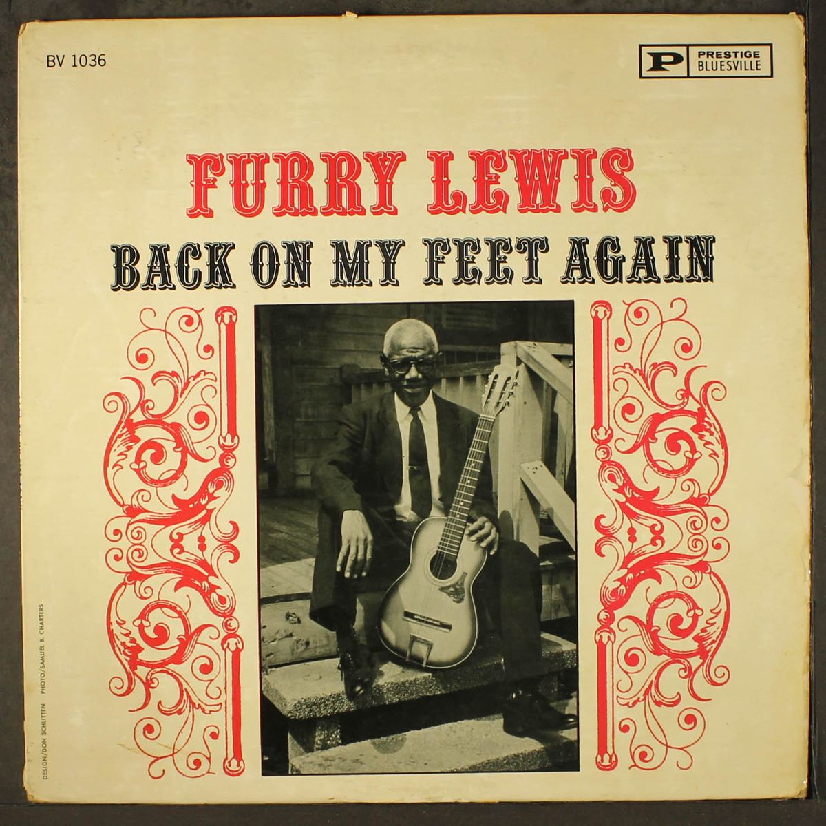 back on my feet again by FURRY LEWIS