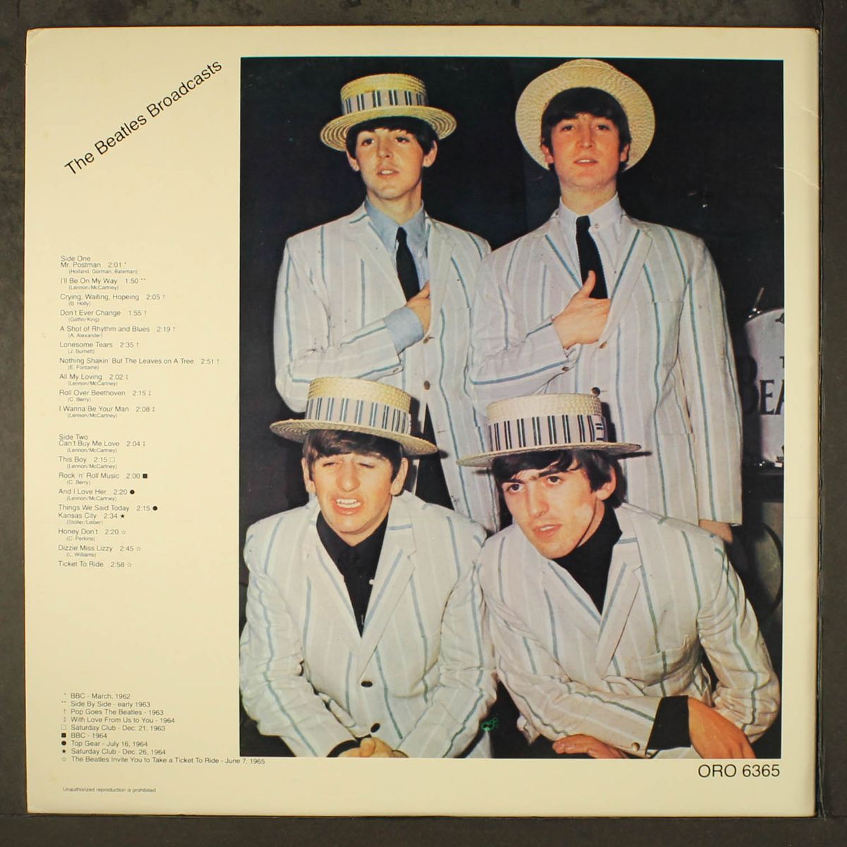 with love from us to you by BEATLES