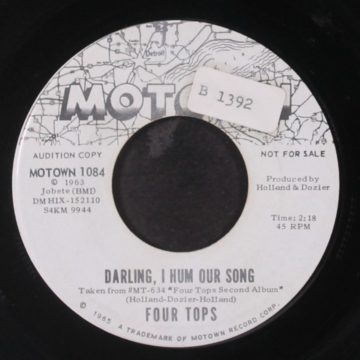 something about you / darling, i hum our song by FOUR TOPS