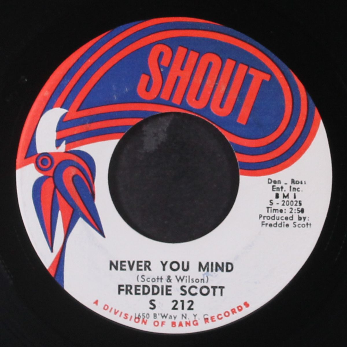 am i grooving you / never you mind by FREDDIE SCOTT