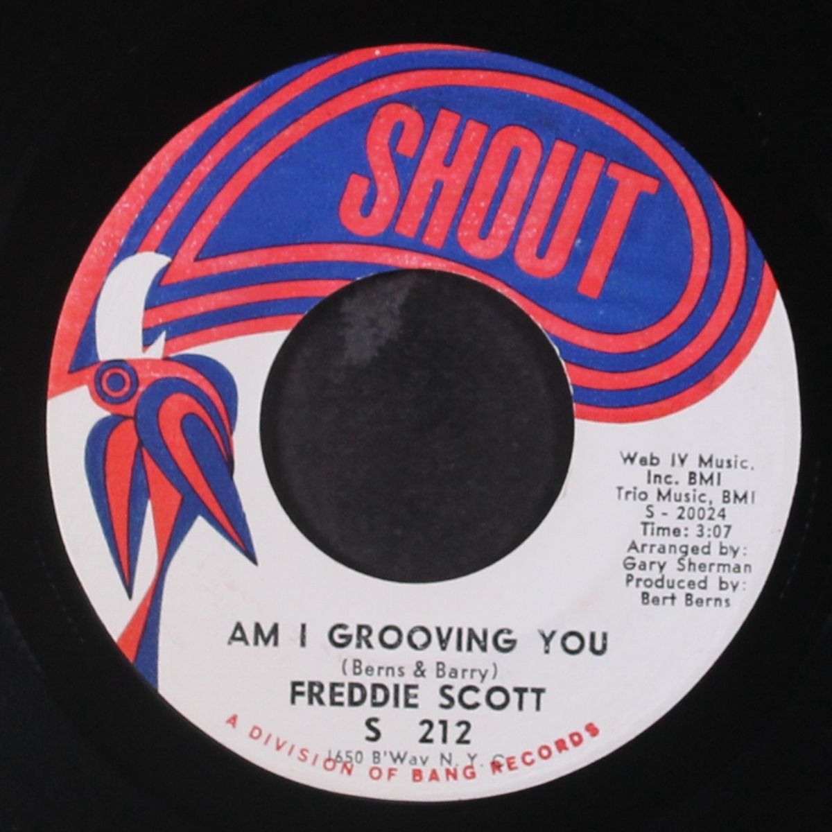 am i grooving you / never you mind by FREDDIE SCOTT