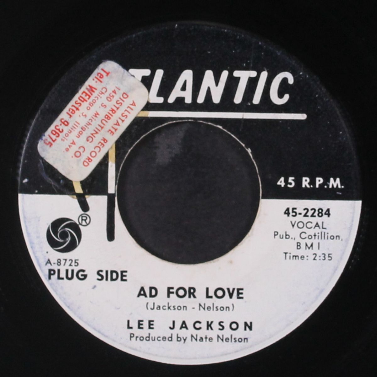 keep your mouth shut / ad for love by LEE JACKSON