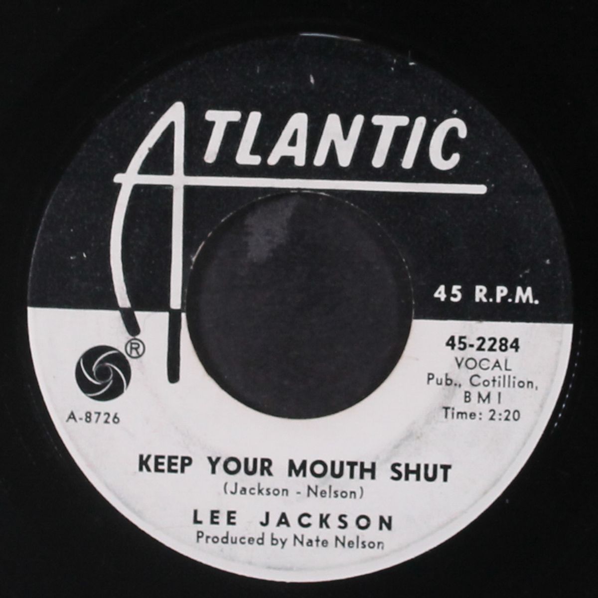 keep your mouth shut / ad for love by LEE JACKSON