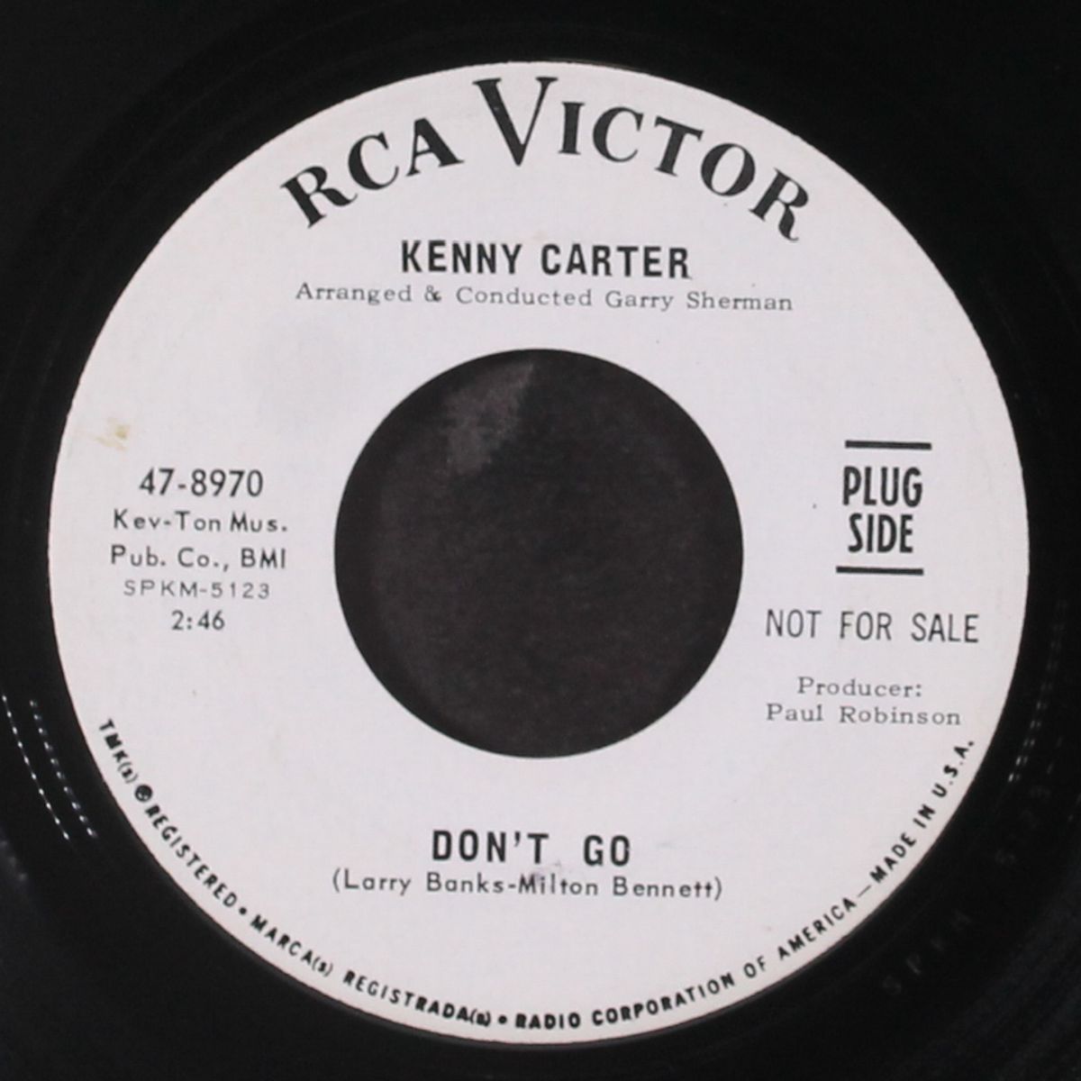 don't go / how can you say goodbye by KENNY CARTER