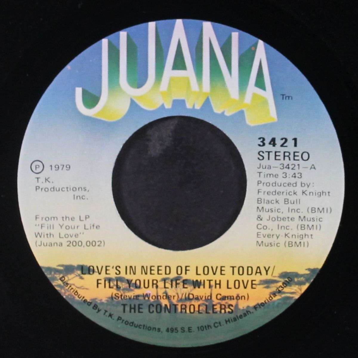 love's in need of love today / fill your life with love by CONTROLLERS