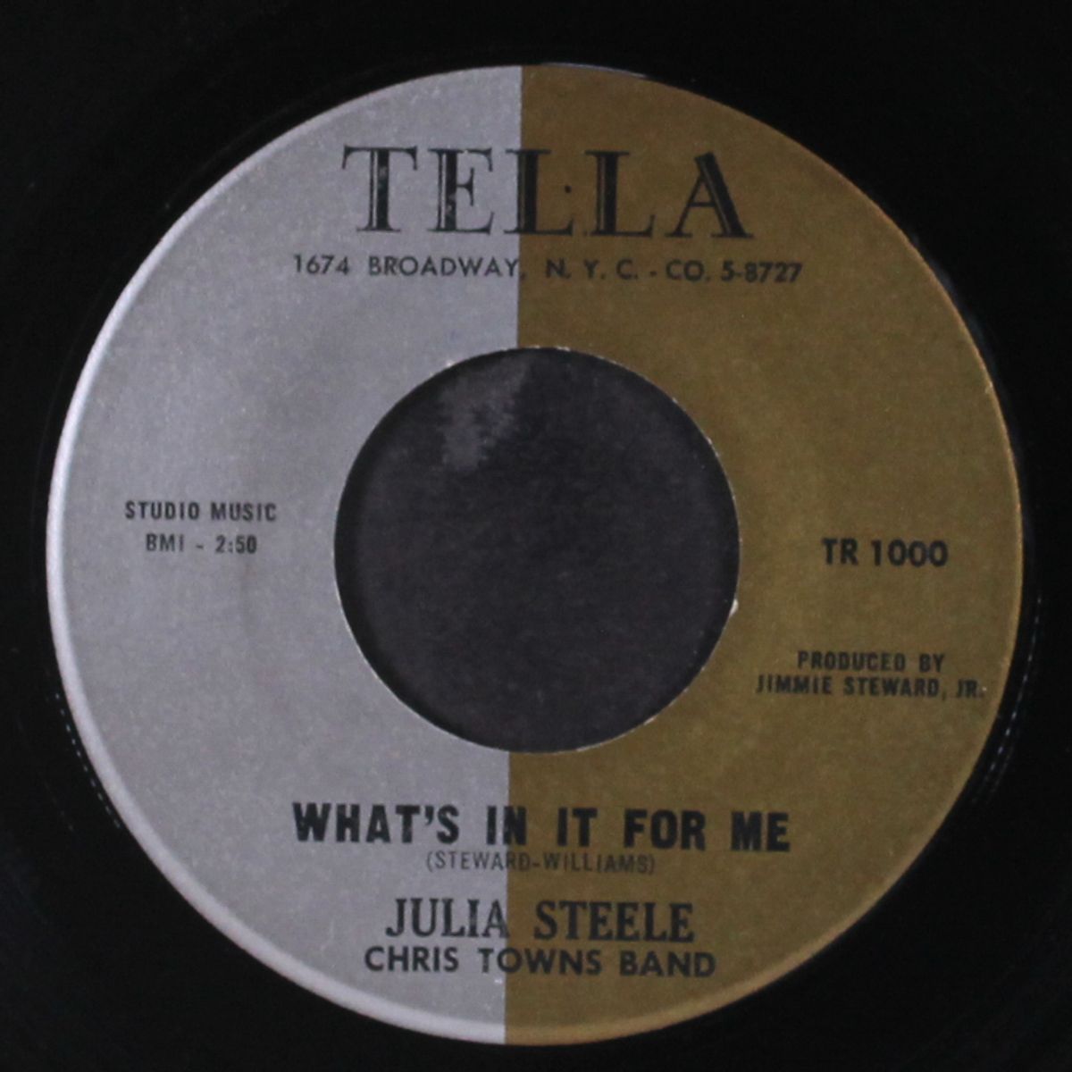 what's in it for me / alley cat by JULIA STEELE