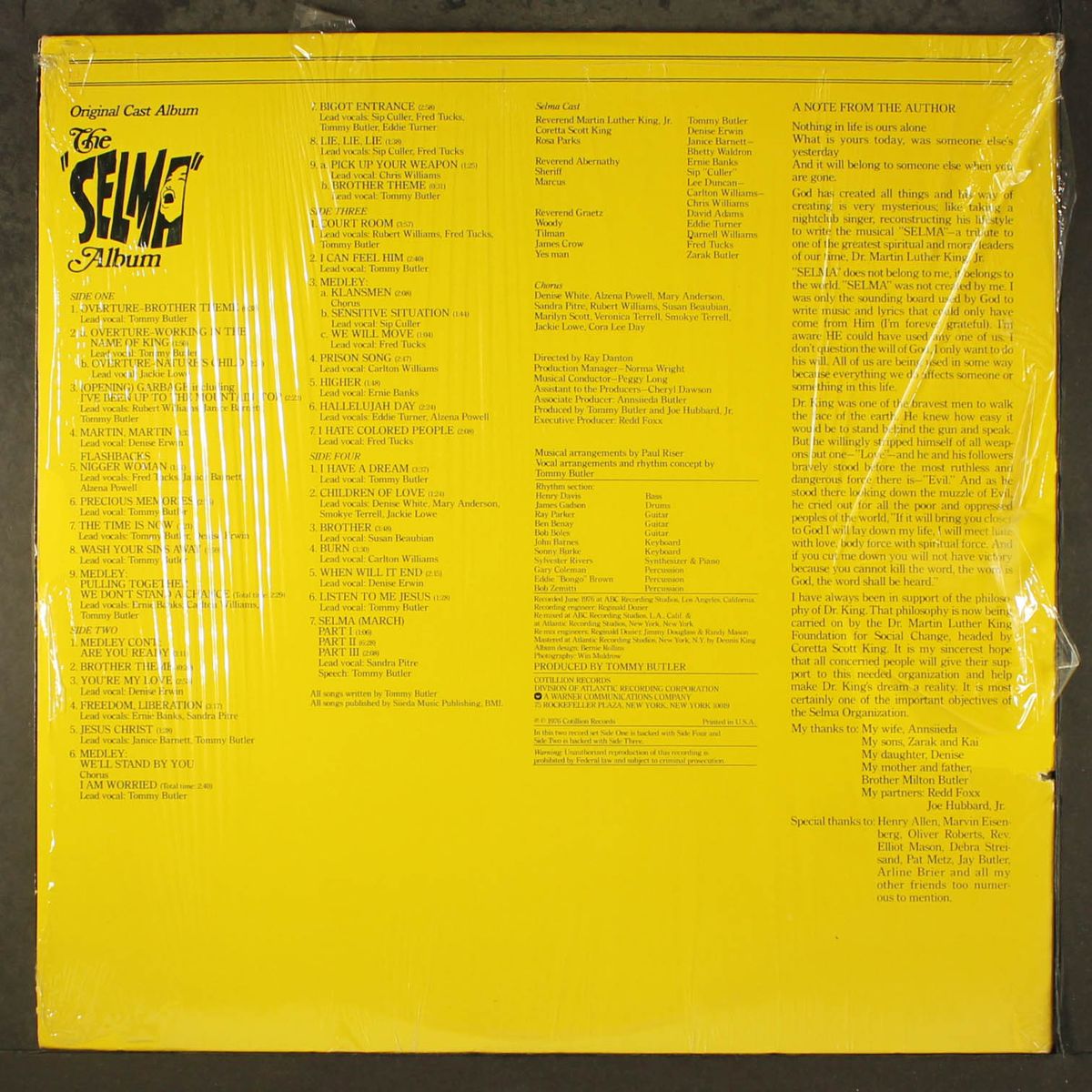 the selma album by ORIGINAL CAST