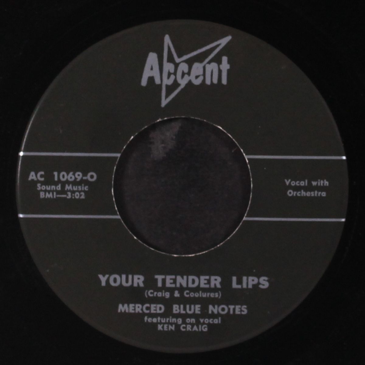 rufus / your tender lips by MERCED BLUE NOTES