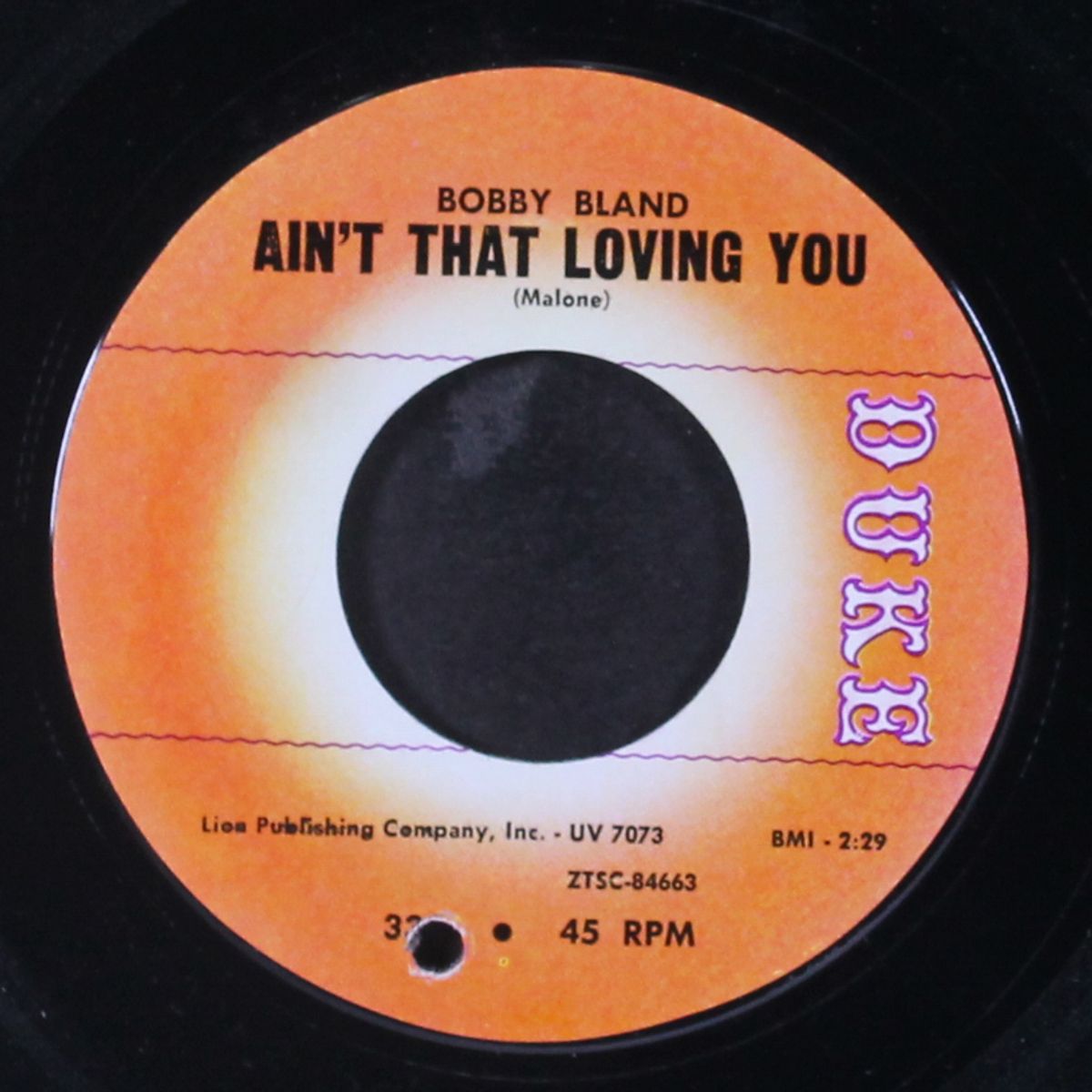 jelly, jelly, jelly / ain't that loving you by BOBBY BLAND
