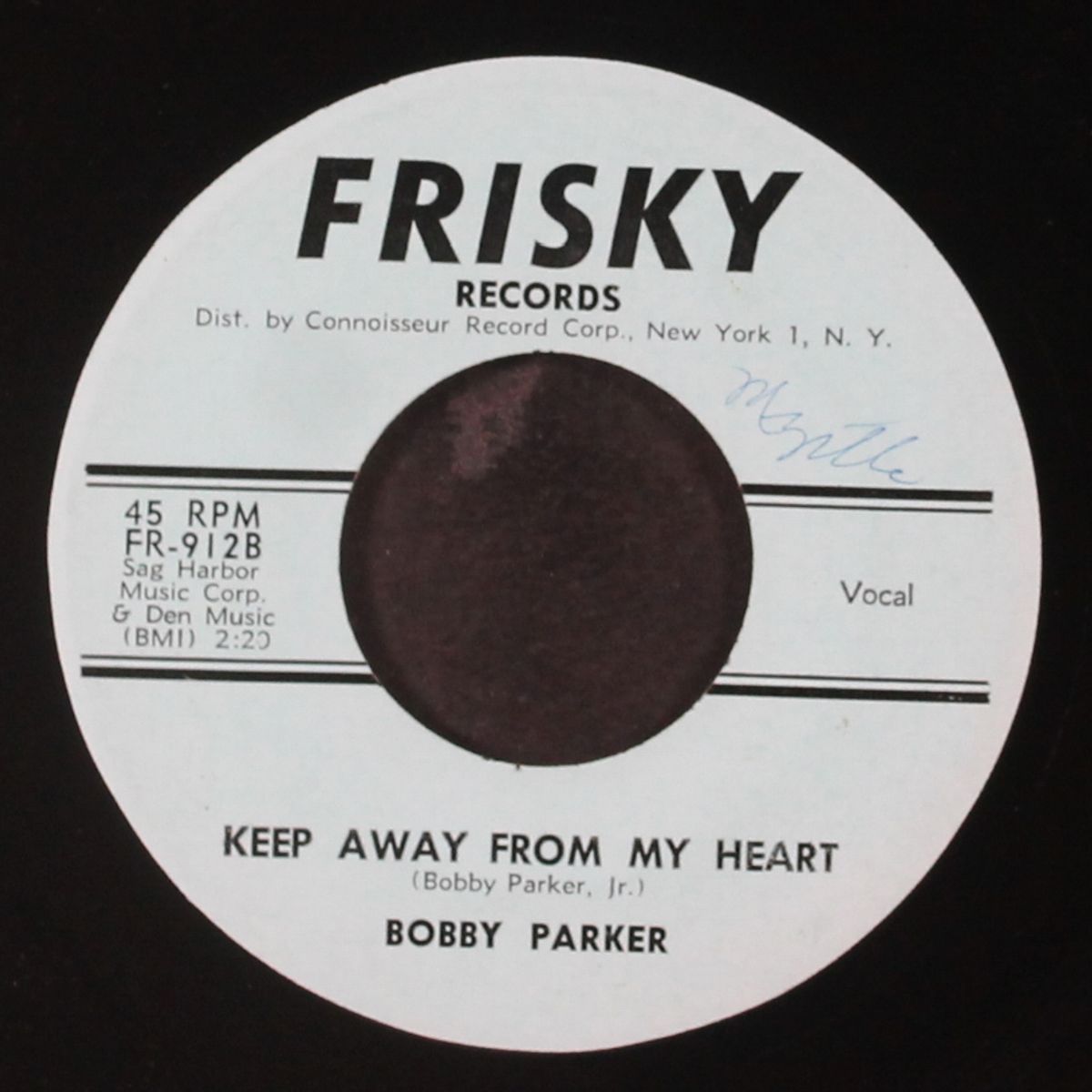 keep away from my heart by BOBBY PARKER