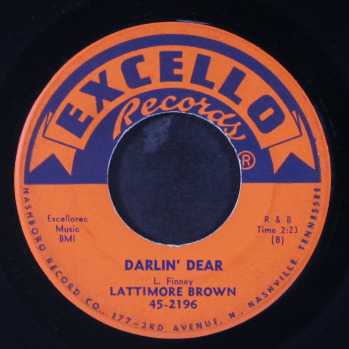 somebody's gonna miss me / darling dear by LATTIMORE BROWN