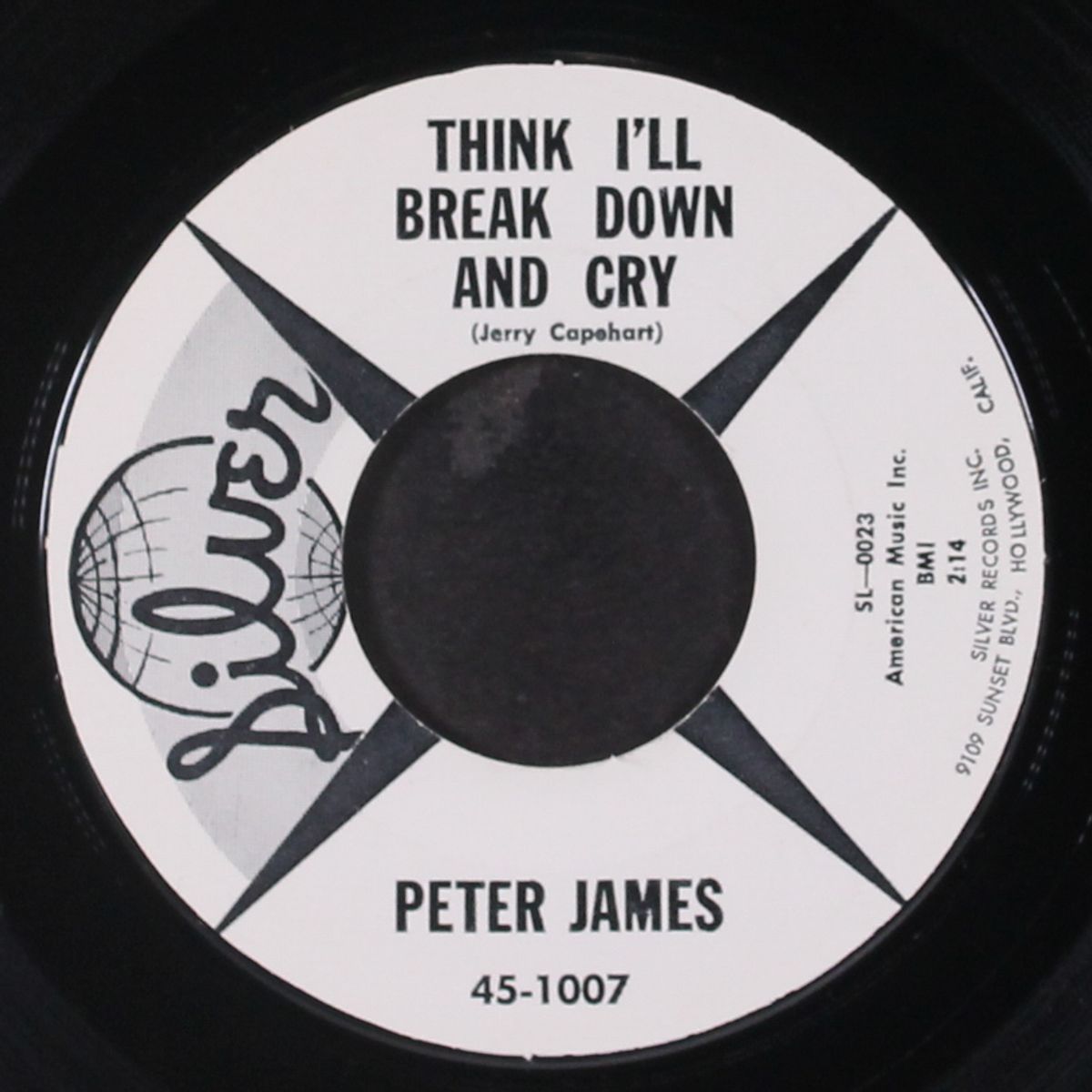 think i'll break down and cry / that's how i know by PETER JAMES