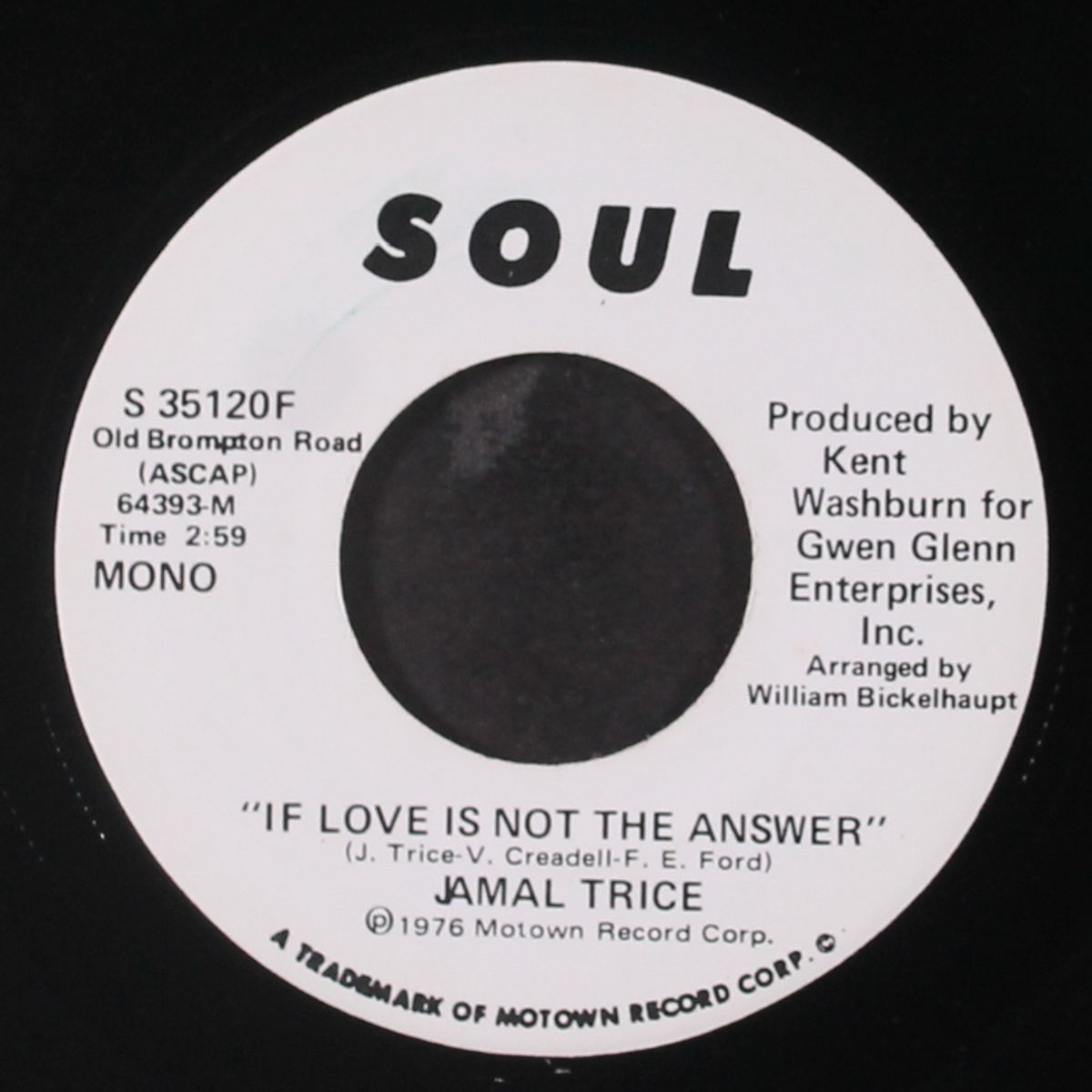 if love is not the answer / mono by JAMAL TRICE