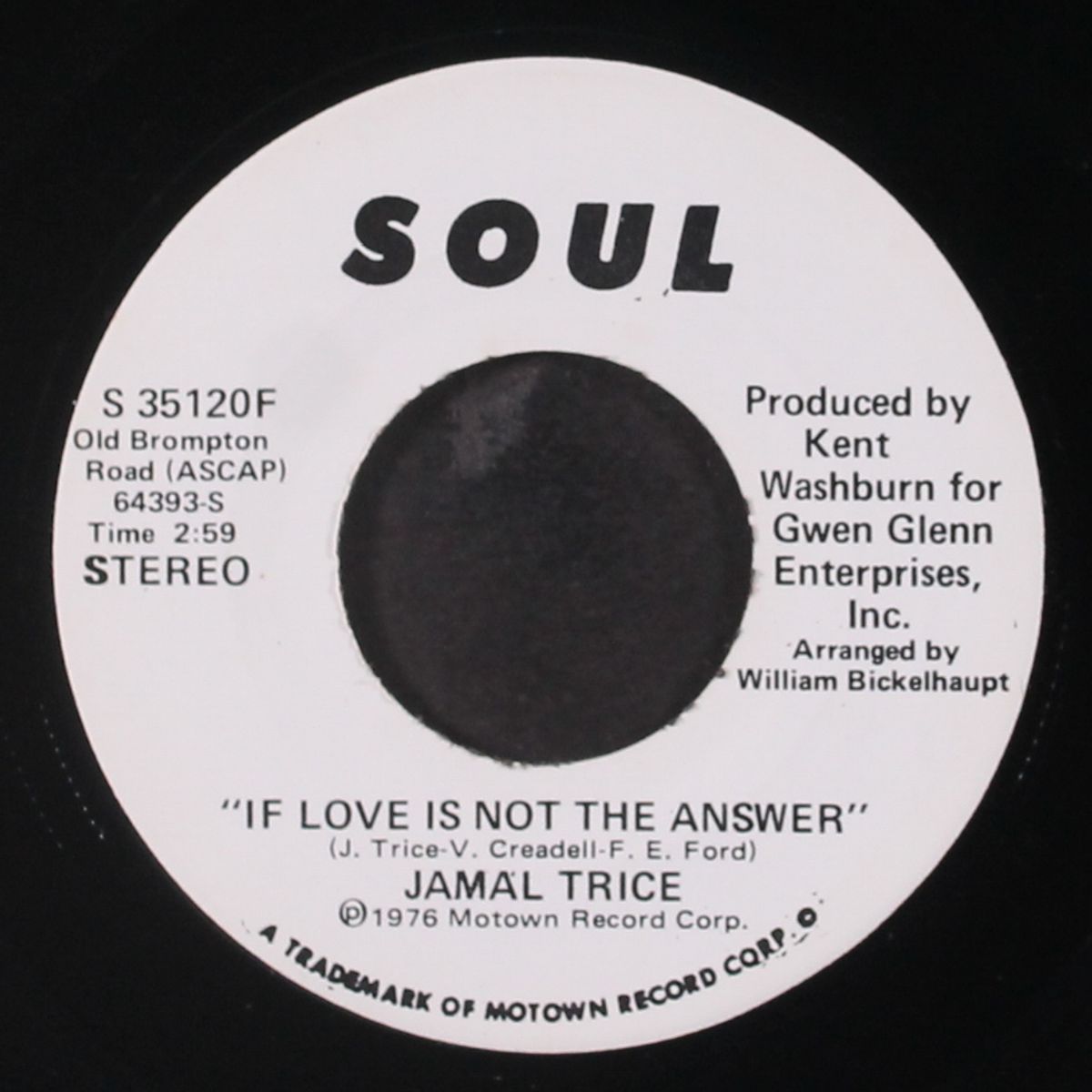 if love is not the answer / mono by JAMAL TRICE