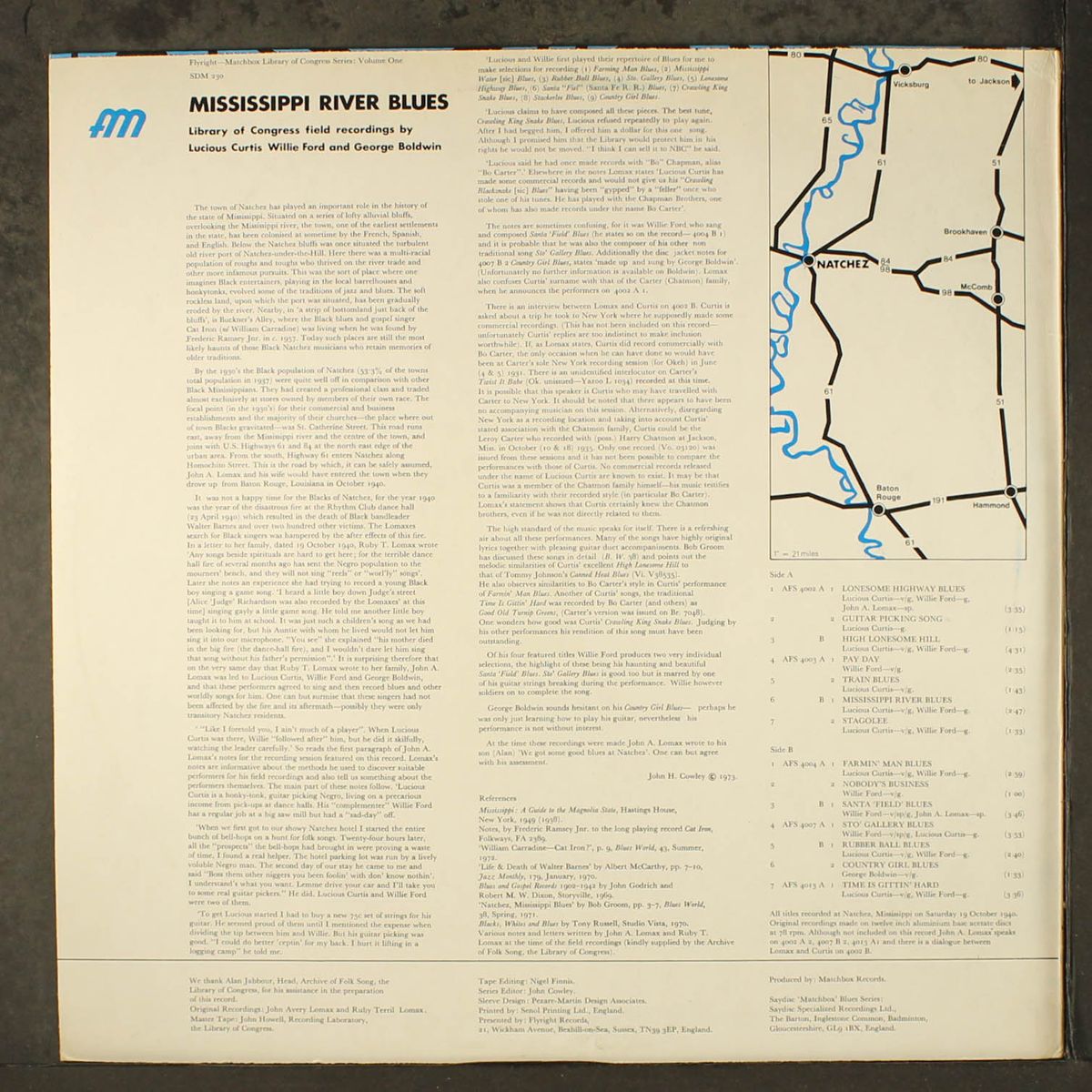 mississippi river blues by VARIOUS