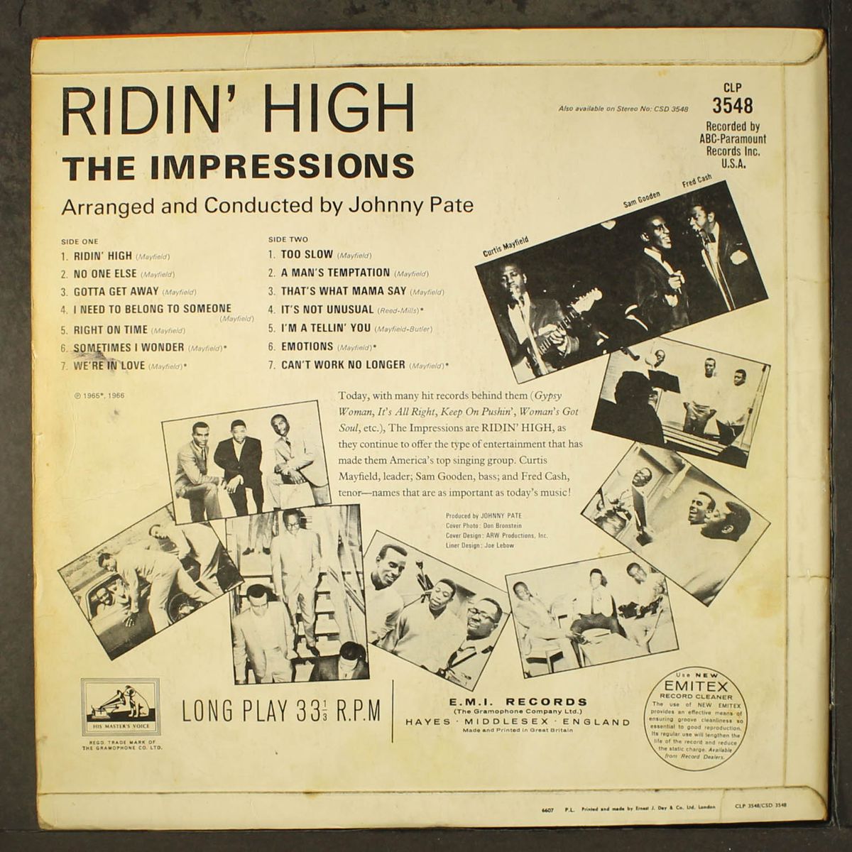 ridin' high by IMPRESSIONS
