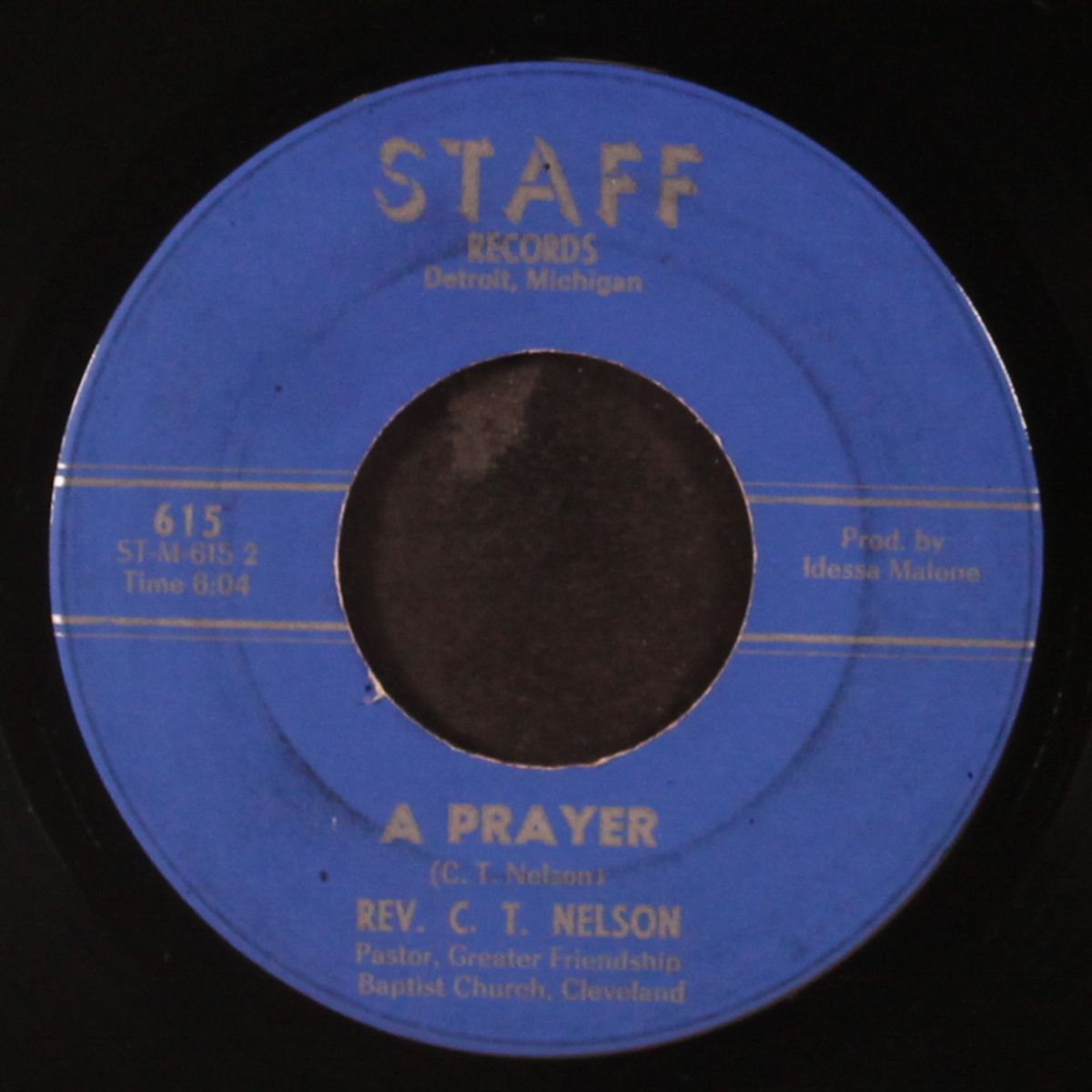 Great Consolation by REV. C.T. NELSON | RBM