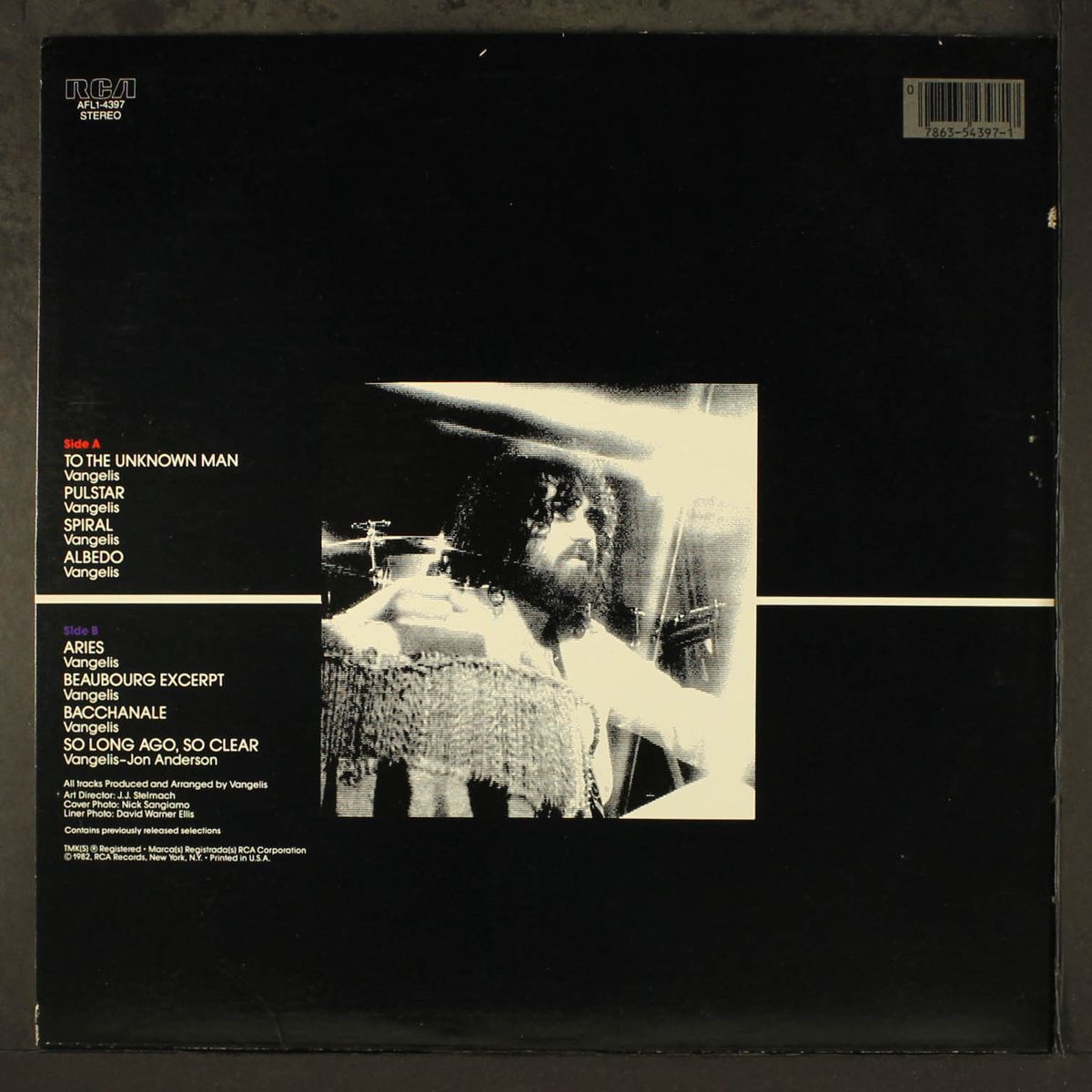 to the unknown man by VANGELIS