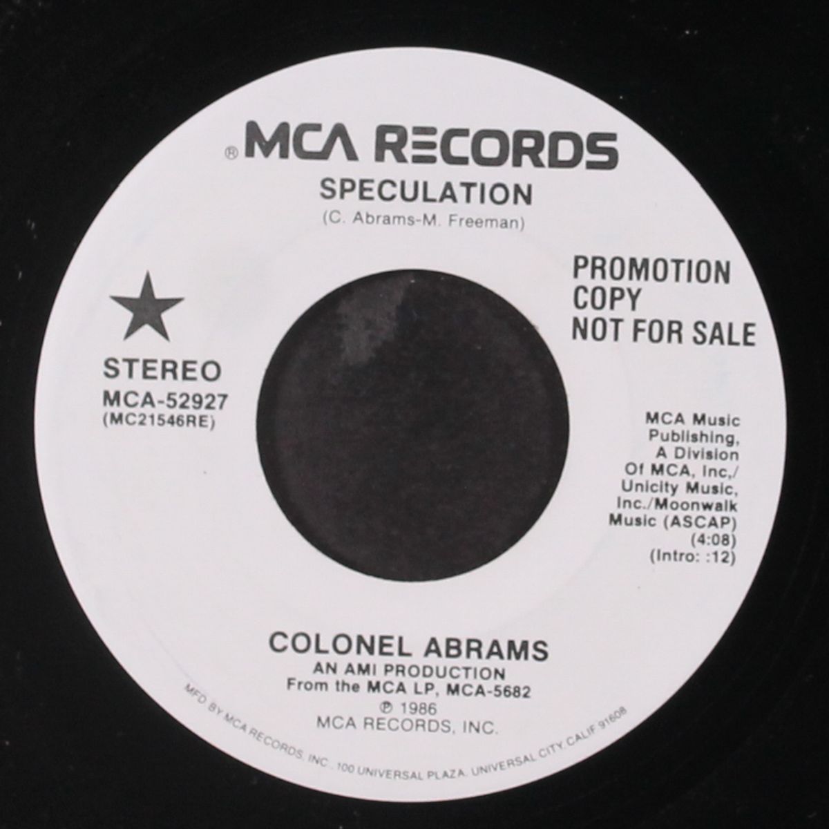 speculation / same by COLONEL ABRAMS