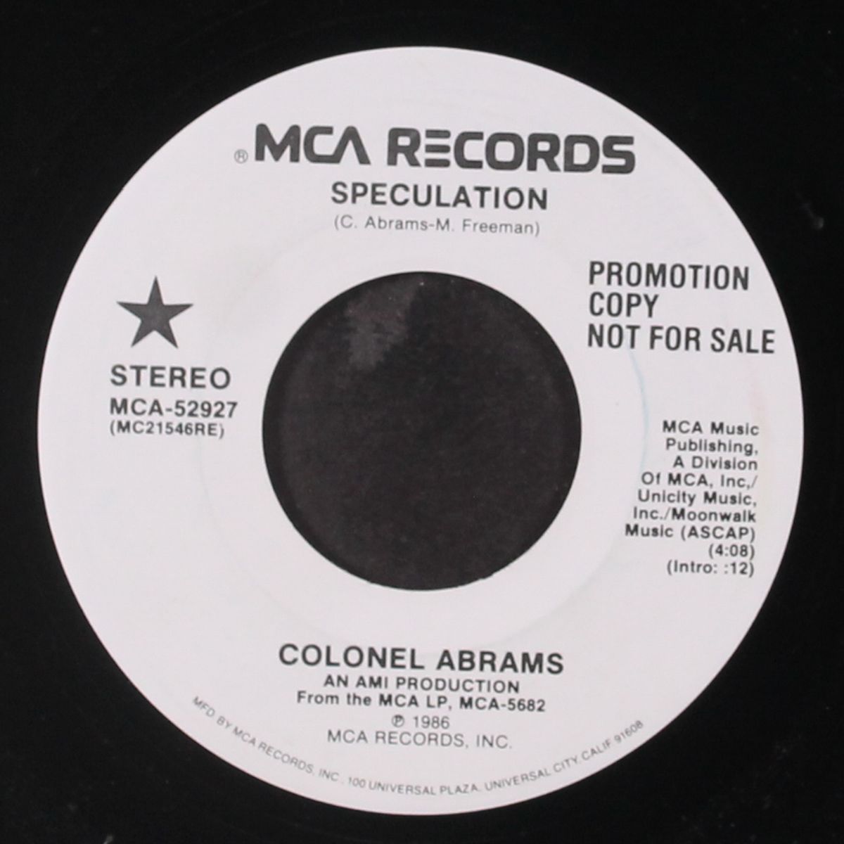 speculation / same by COLONEL ABRAMS