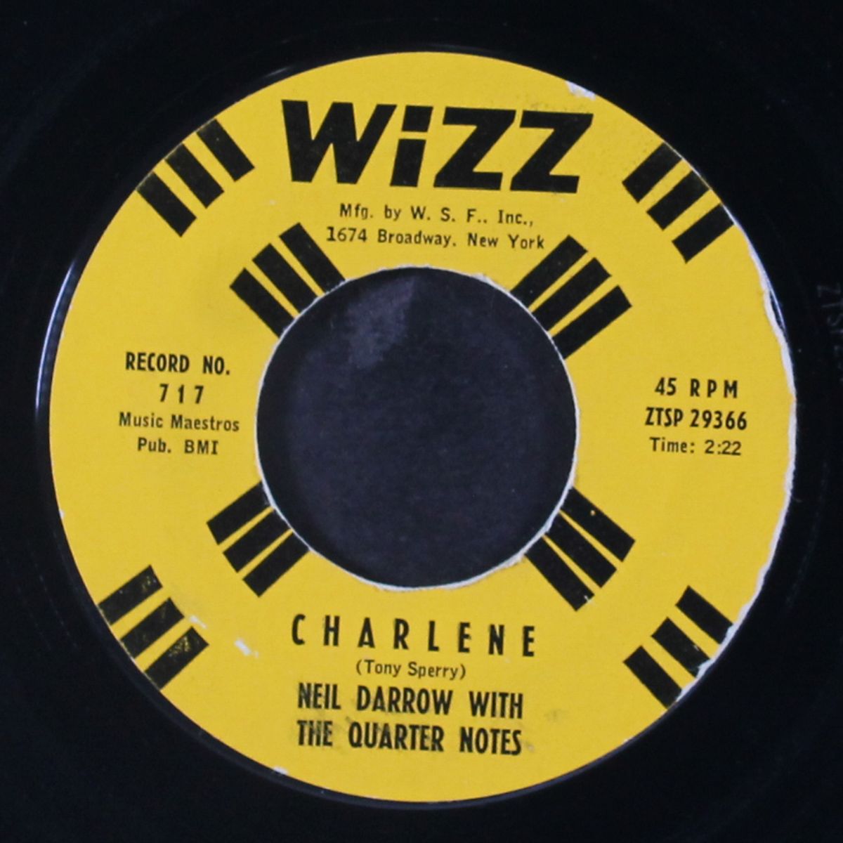 charlene / she's a fine chick by NEIL DARROW