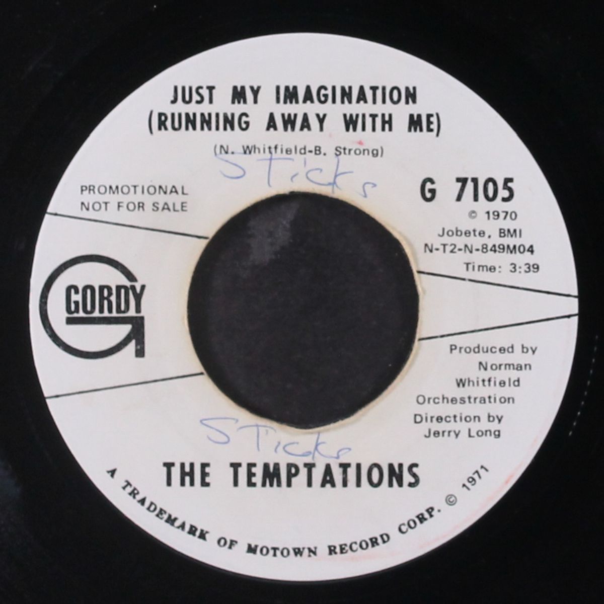 just my imagination / same by TEMPTATIONS
