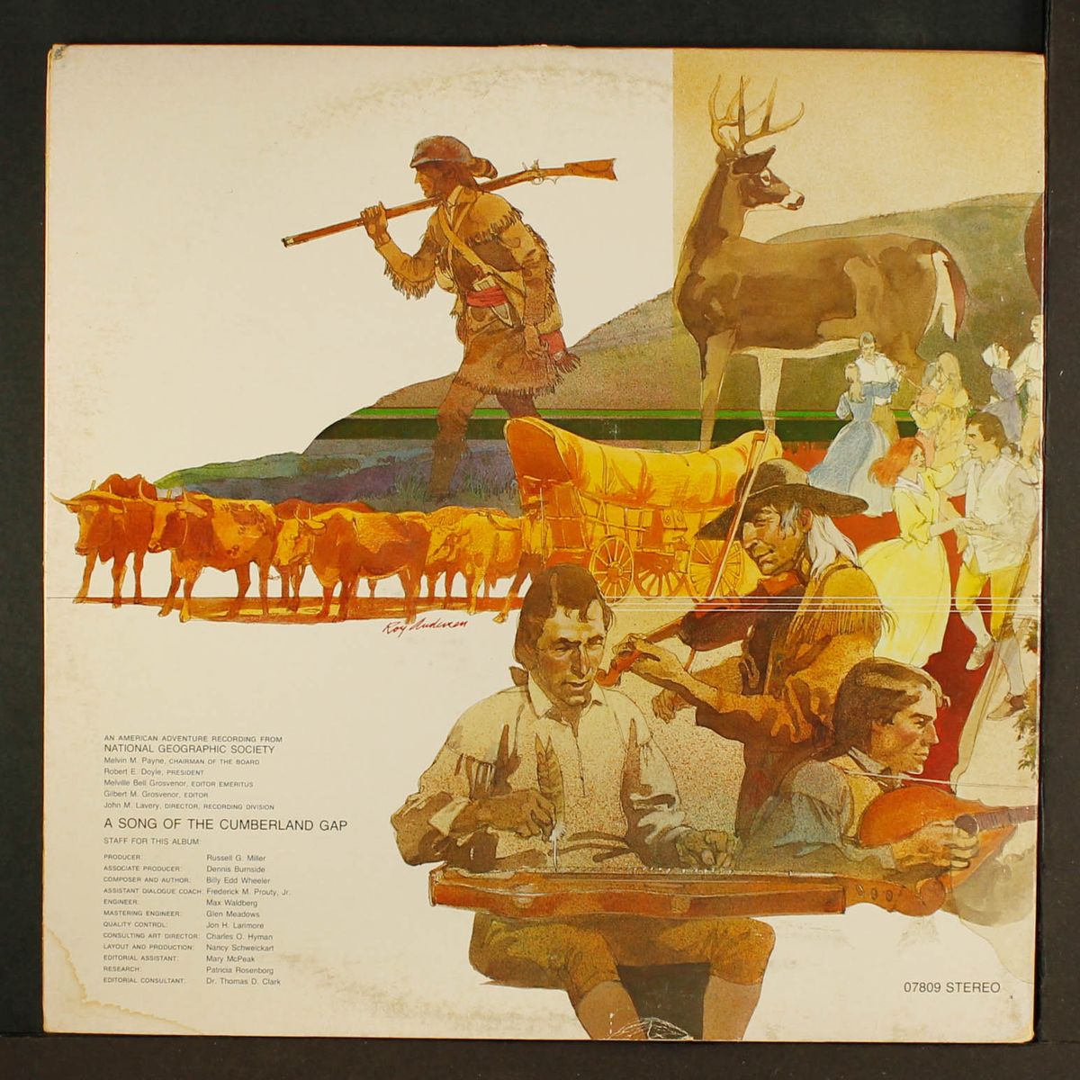 a song of the cumberland gap in the days of daniel boone by VARIOUS