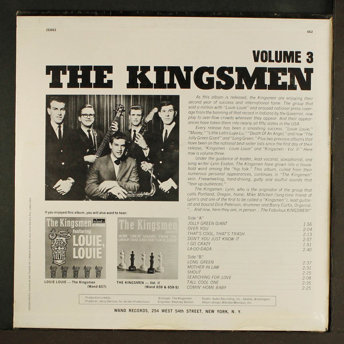 volume 3 by KINGSMEN