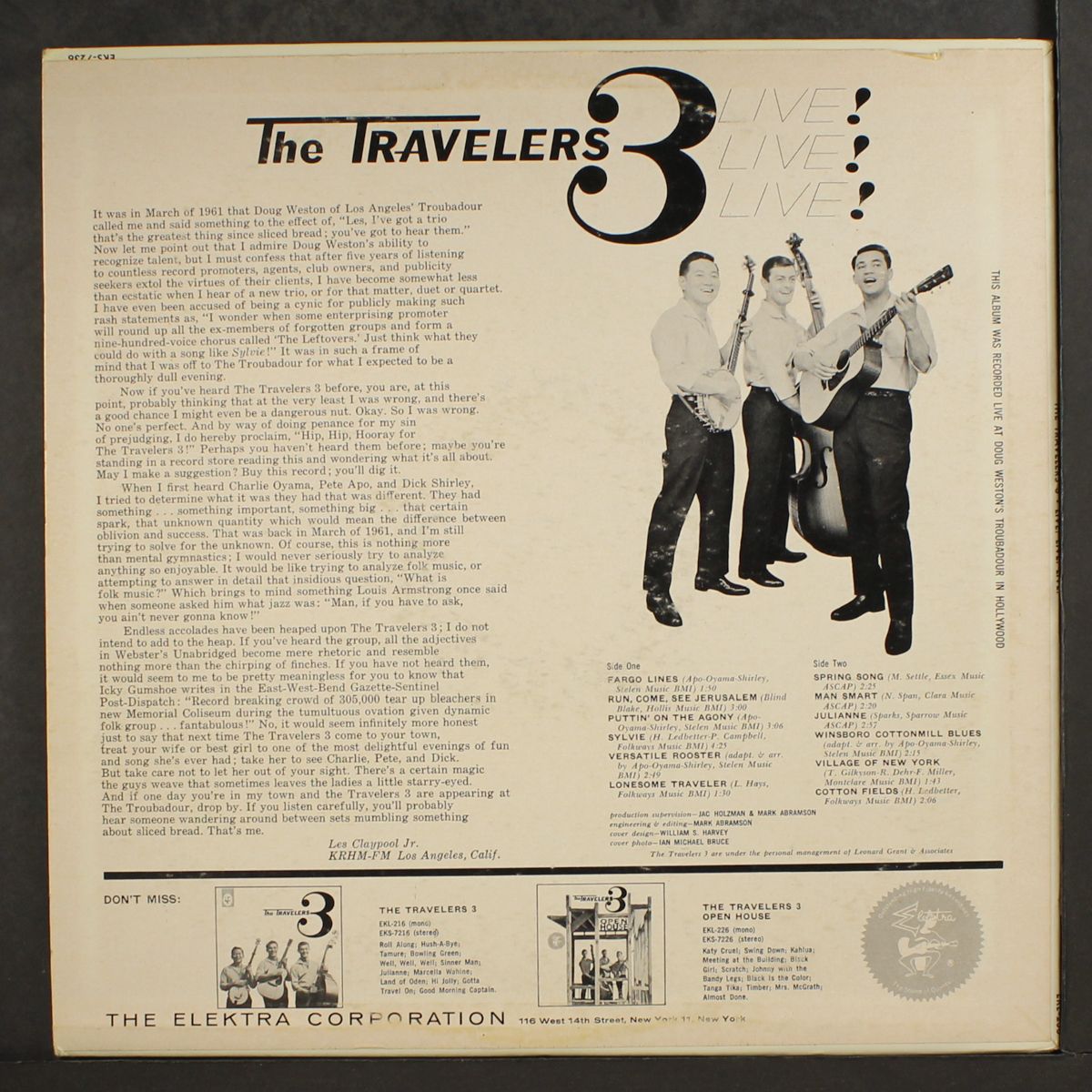 live! live! live! by TRAVELERS 3