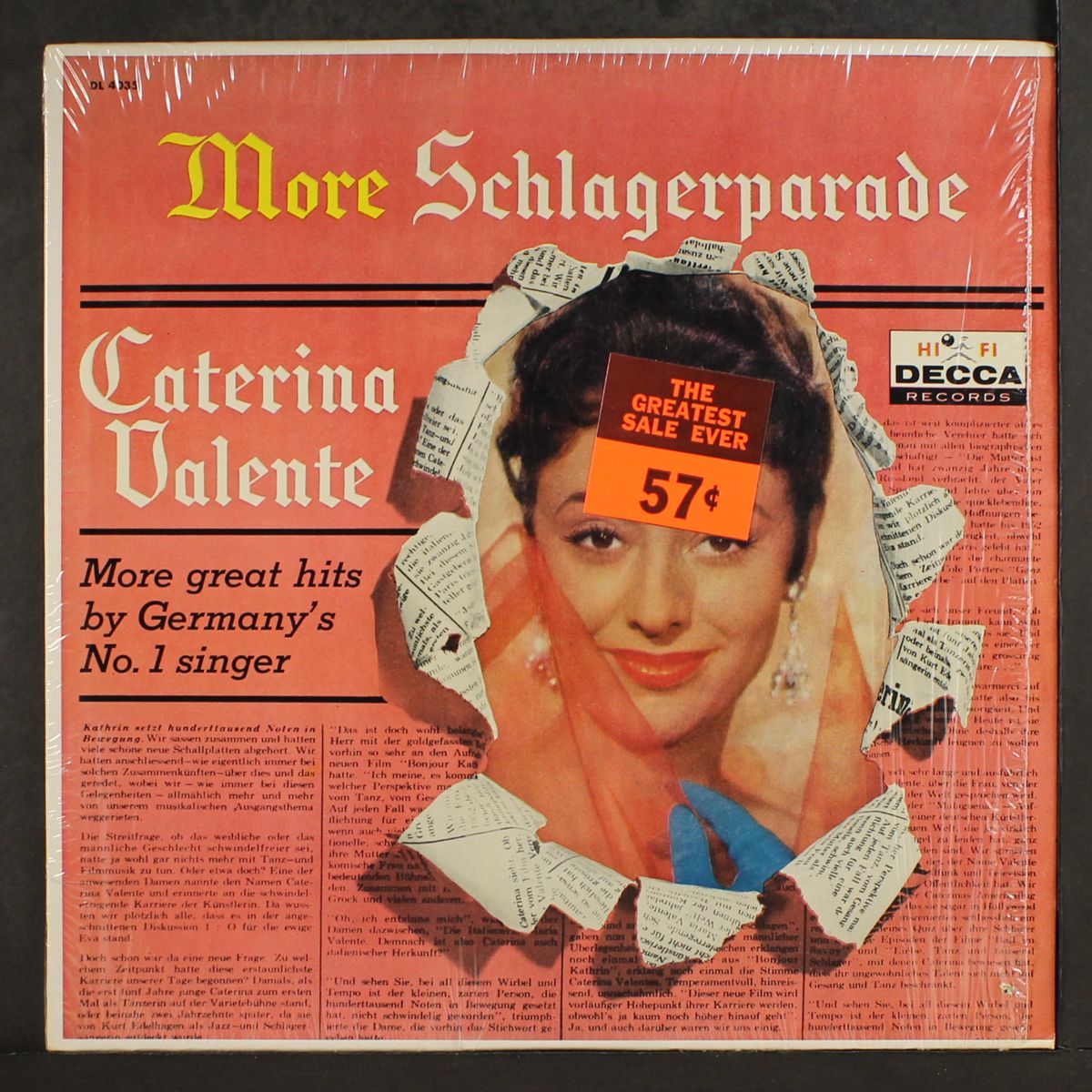 more schlagerparade by CATERINA VALENTE