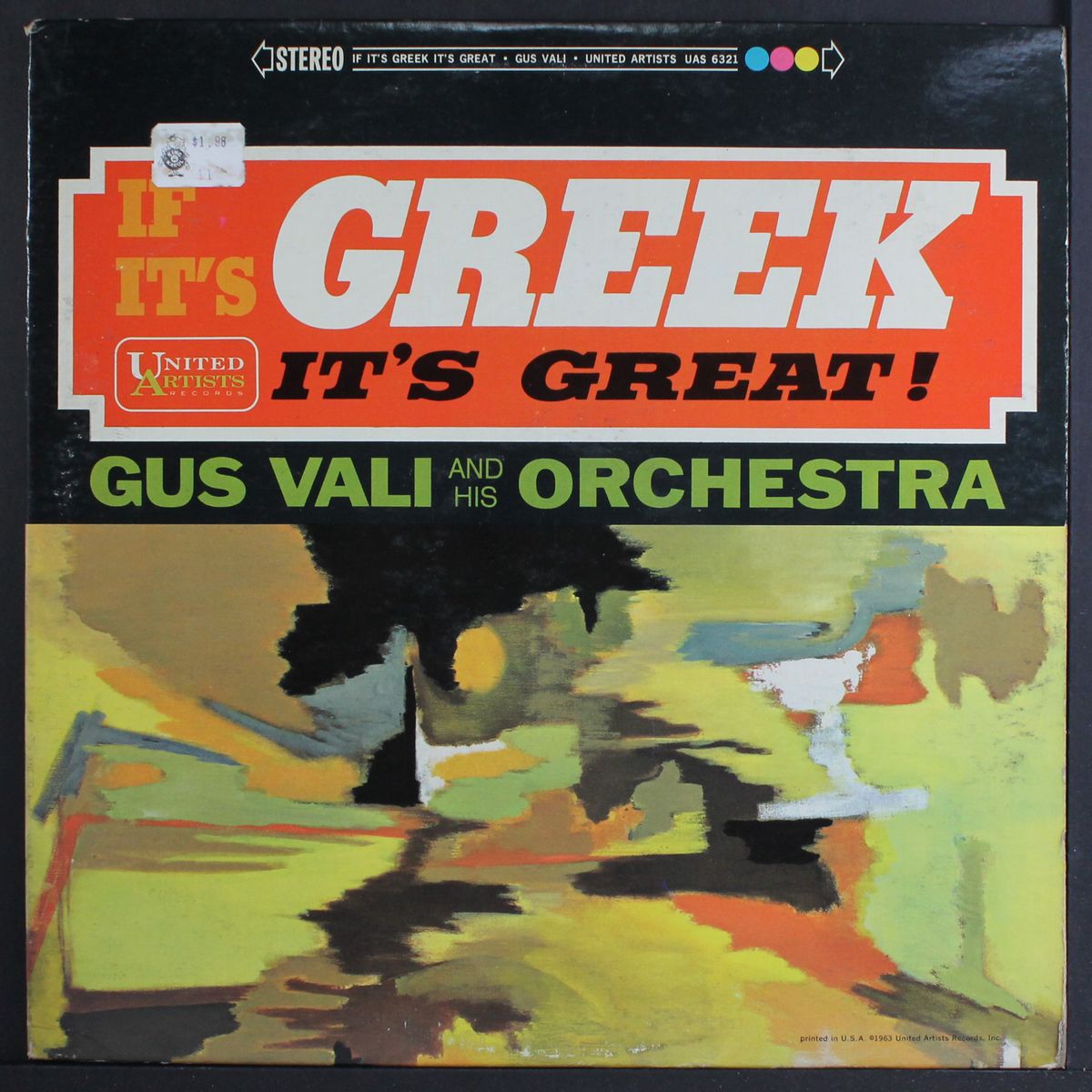 if it's greek, it's great by GUS VALI