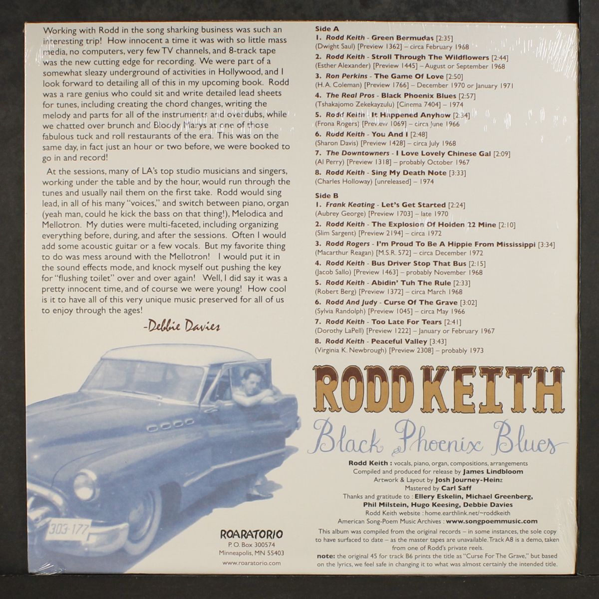black phoenix blues by RODD KEITH