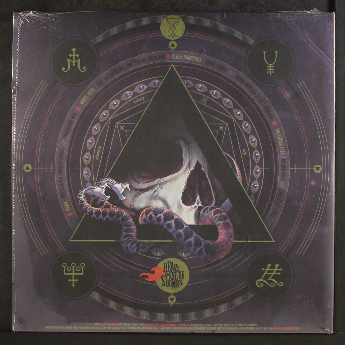naam / white hills / black rainbows / flying eyes by NAAM / WHITE HILLS / BLACK RAINBOWS / FL
